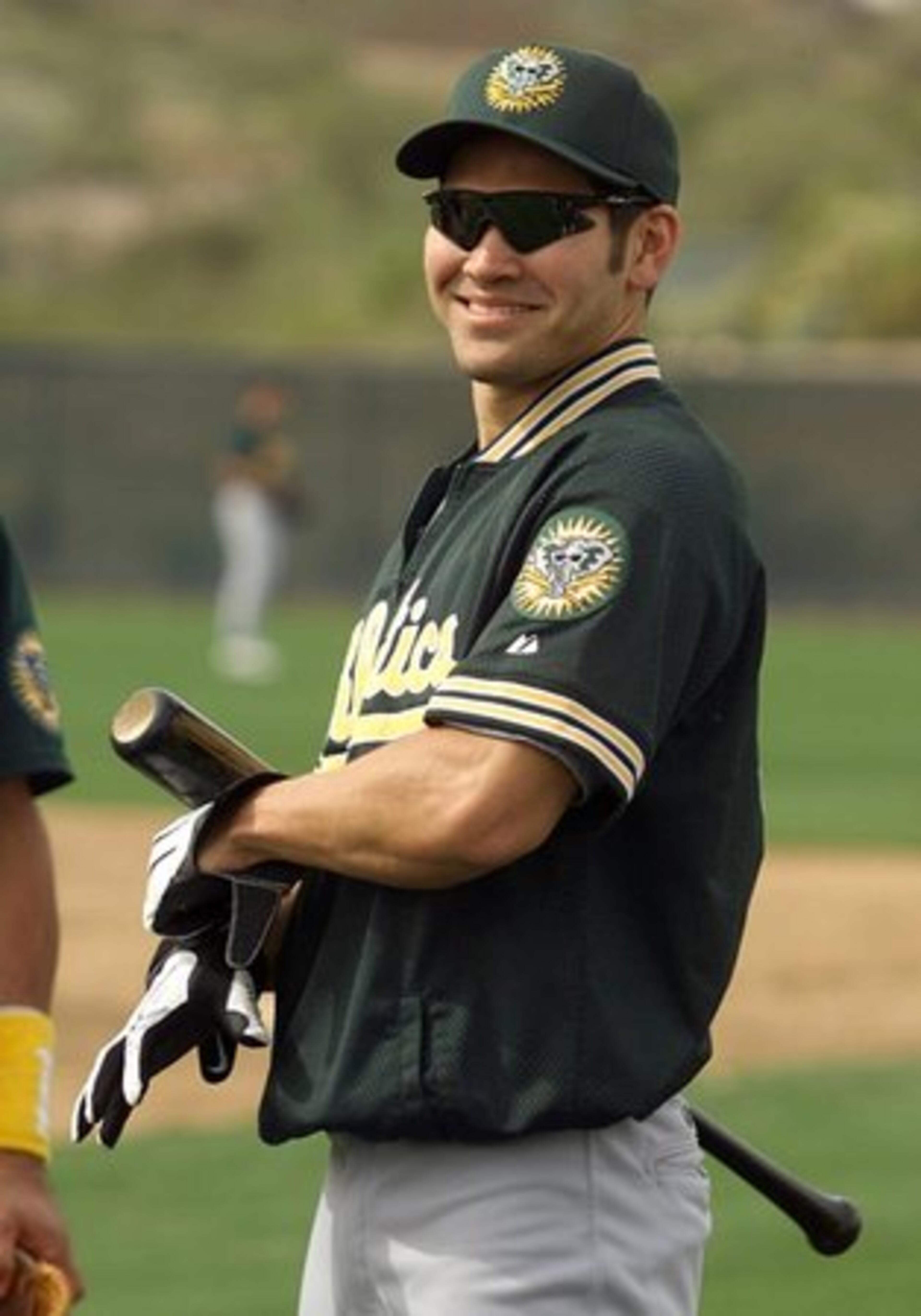 The Royals traded Damon to the Athletics, where he spent the 2001 season.