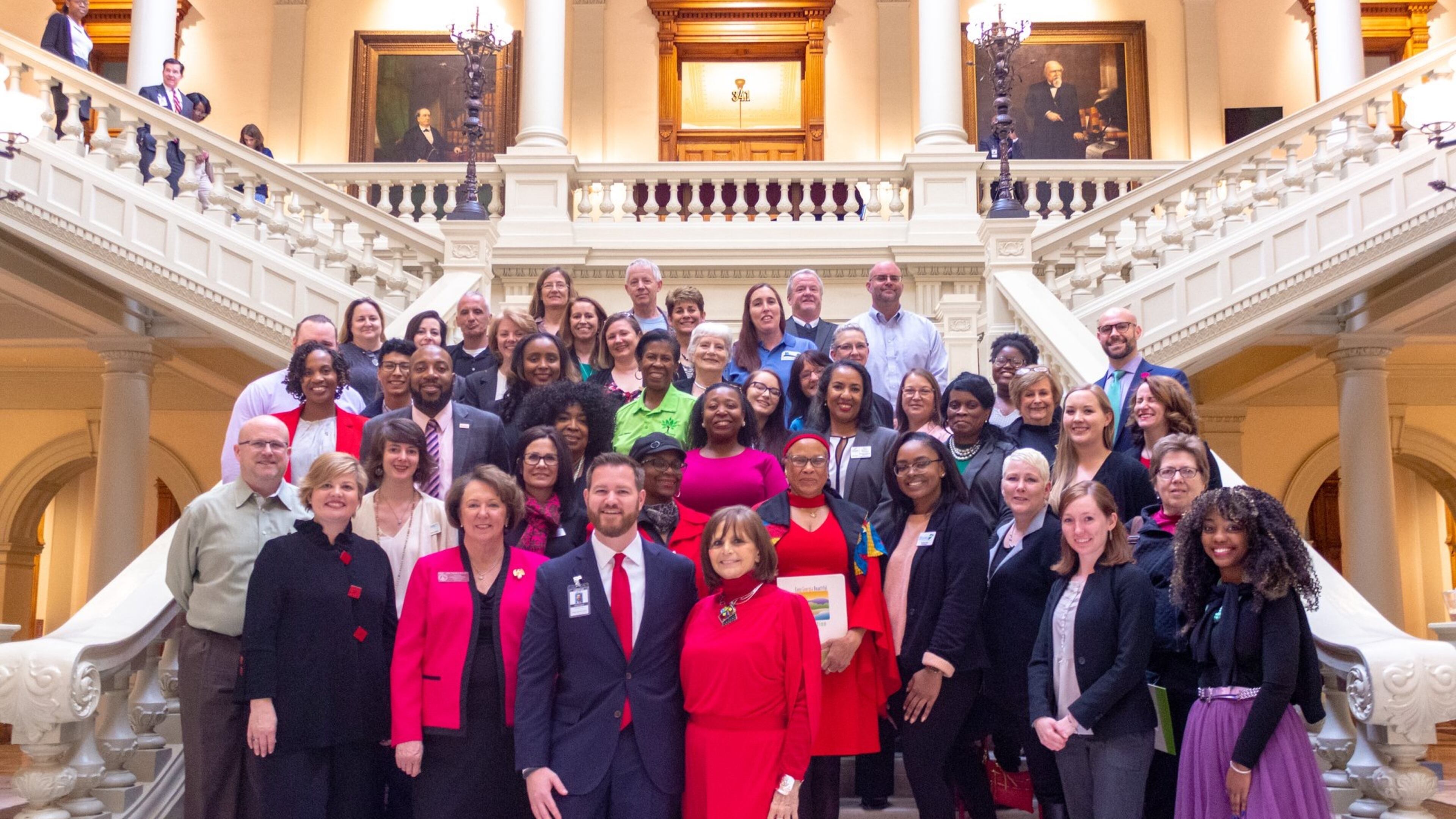 Gwinnett Clean & Beautiful joined Keep Georgia Beautiful Foundations Legislative Day 2019 at the Georgia Capitol. (Courtesy Keep Georgia Beautiful Foundation)