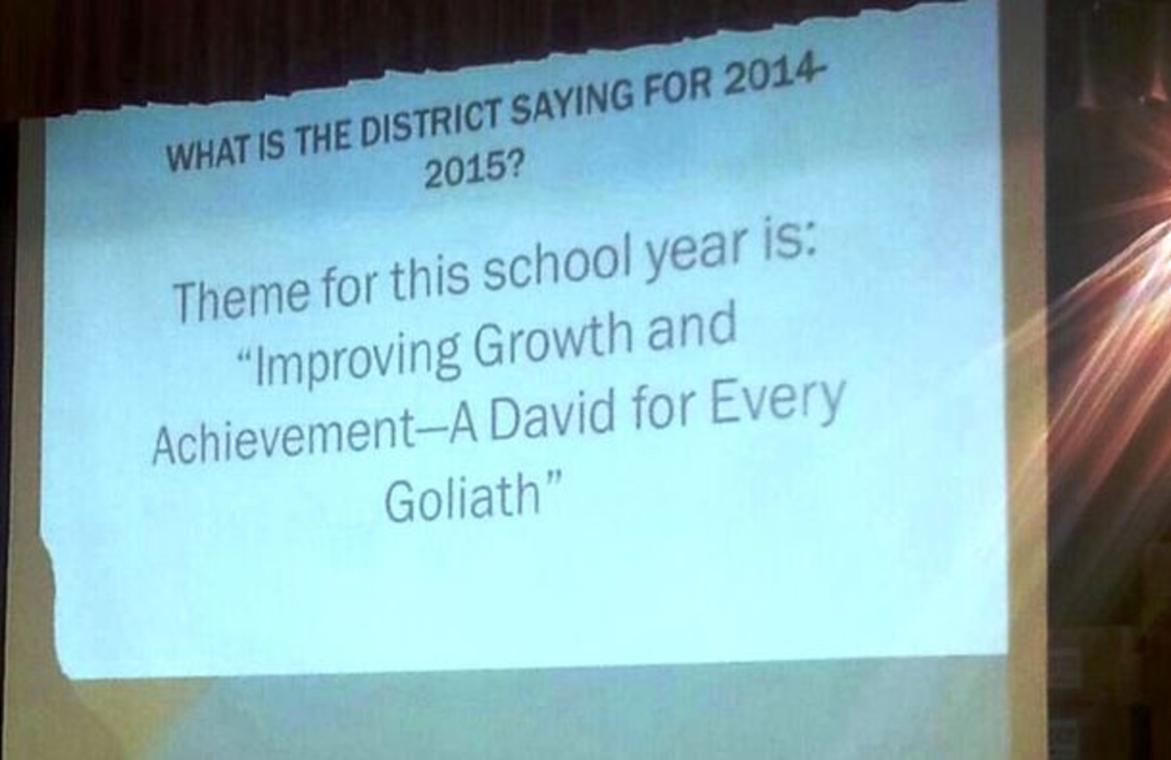 7. School level / District level leadership: "My principal does not make me feel valued." -- Elementary school teacher for over 20 years (Fulton County)