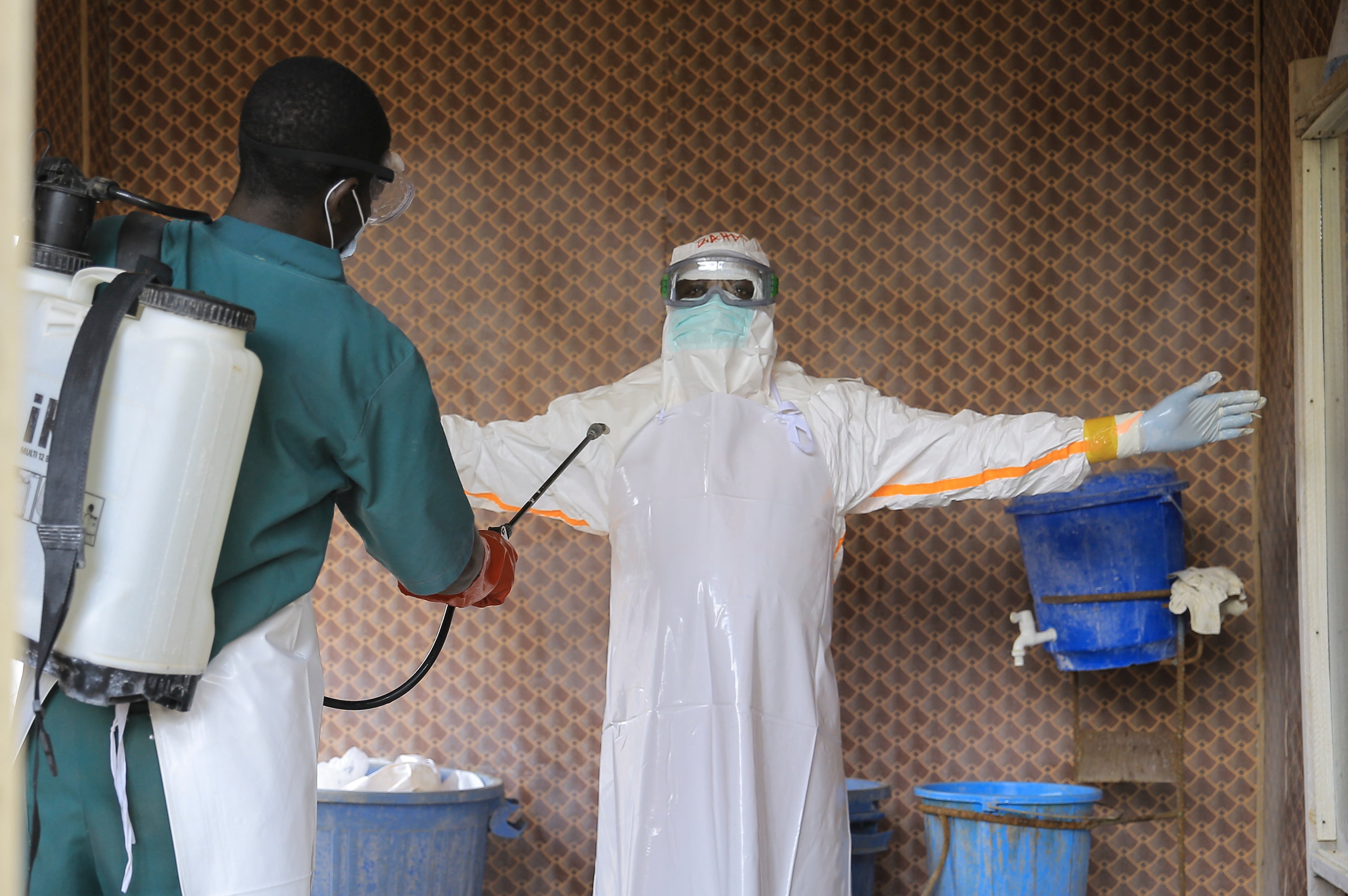 APTOPIX Congo Ebola