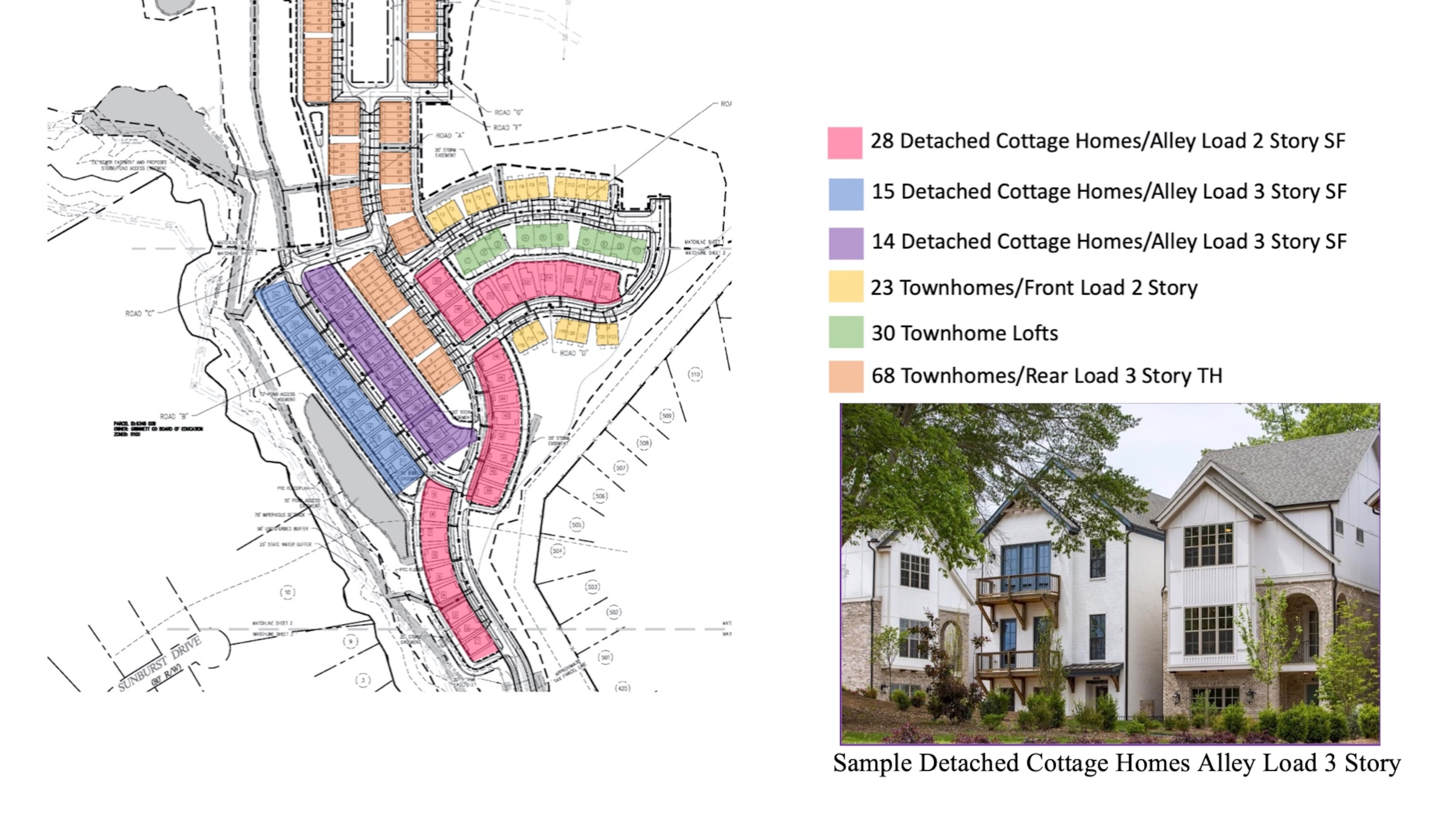 The former Fiserv property on East Jones Bridge in Peachtree Corners will be known as Waterside. (Courtesy City of Peachtree Corners)