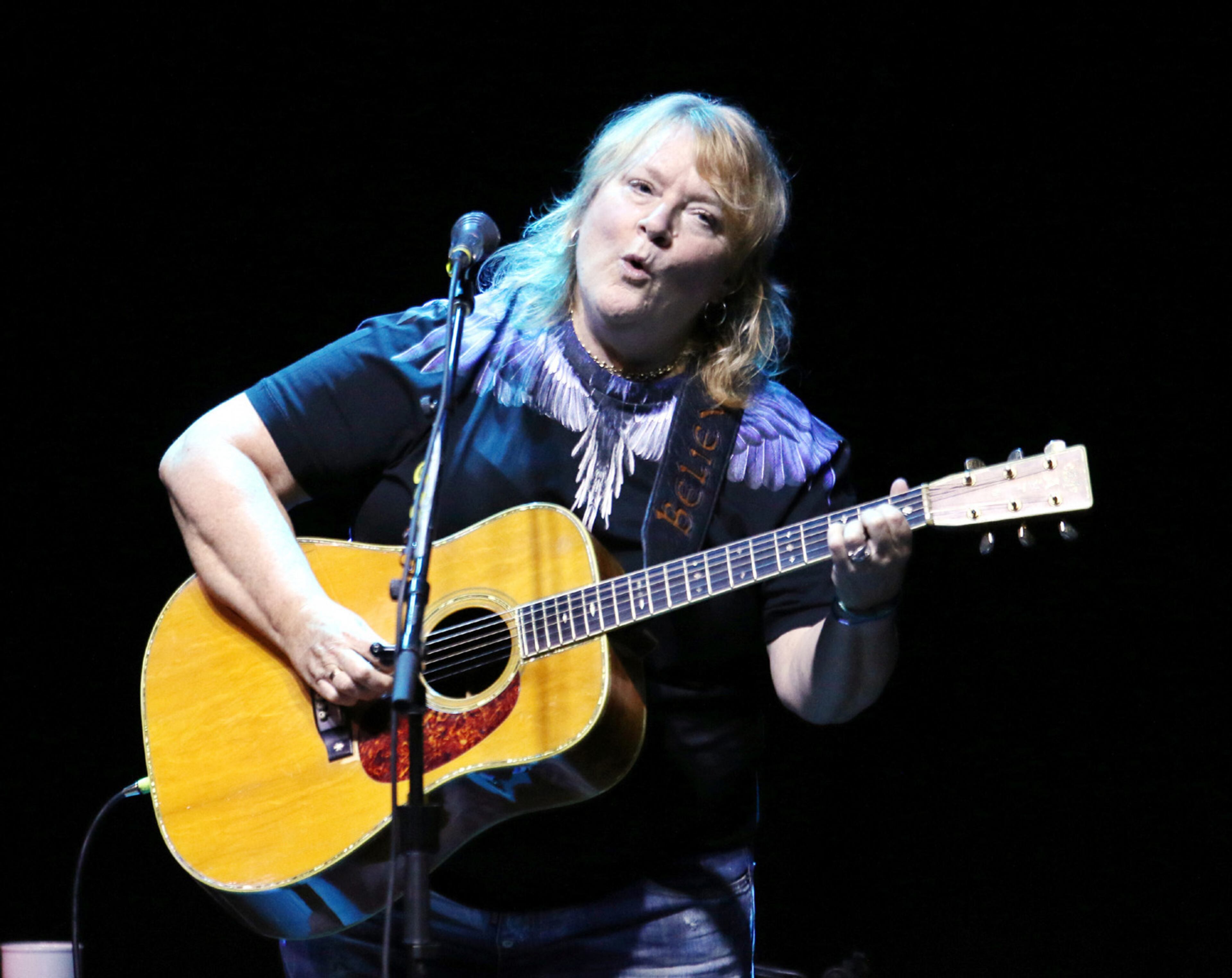 Atlanta's Indigo Girls performed on Thursday night, June 9 at Cadence Bank Amphitheatre at Chastain Park.
Robb Cohen for the Atlanta Journal-Constitution