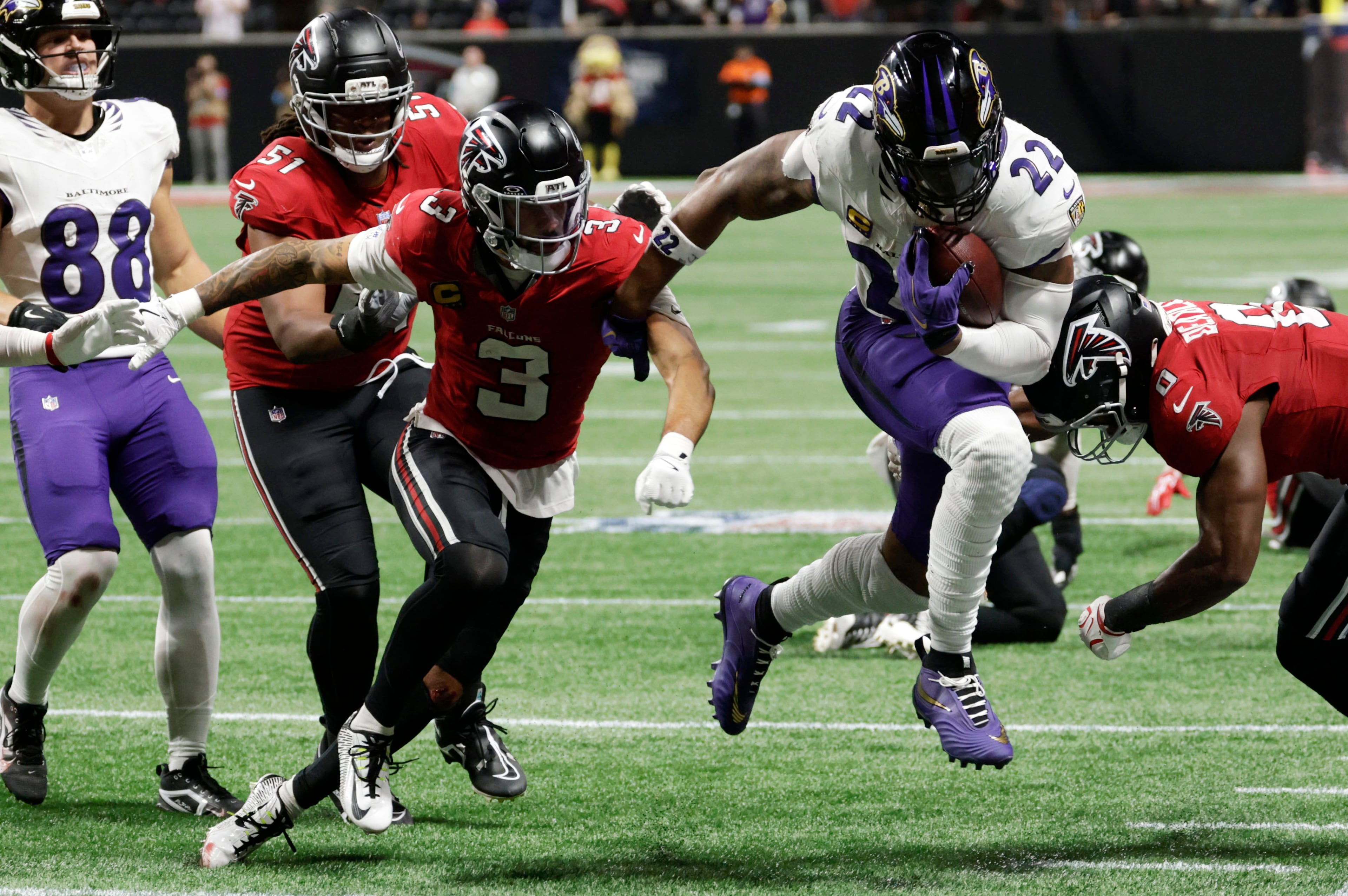 Ravens Falcons Football