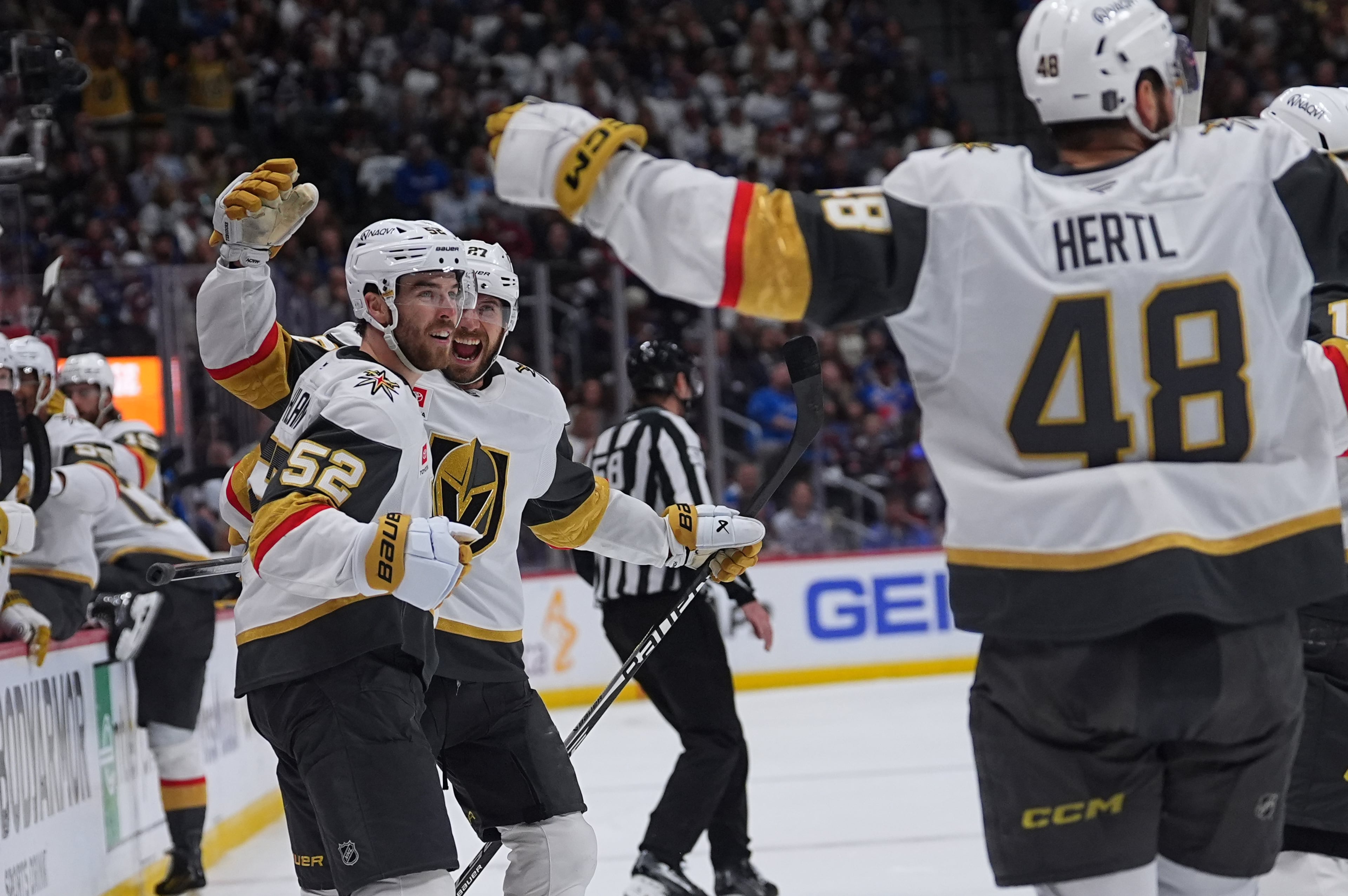 Golden Knights Avalanche Hockey