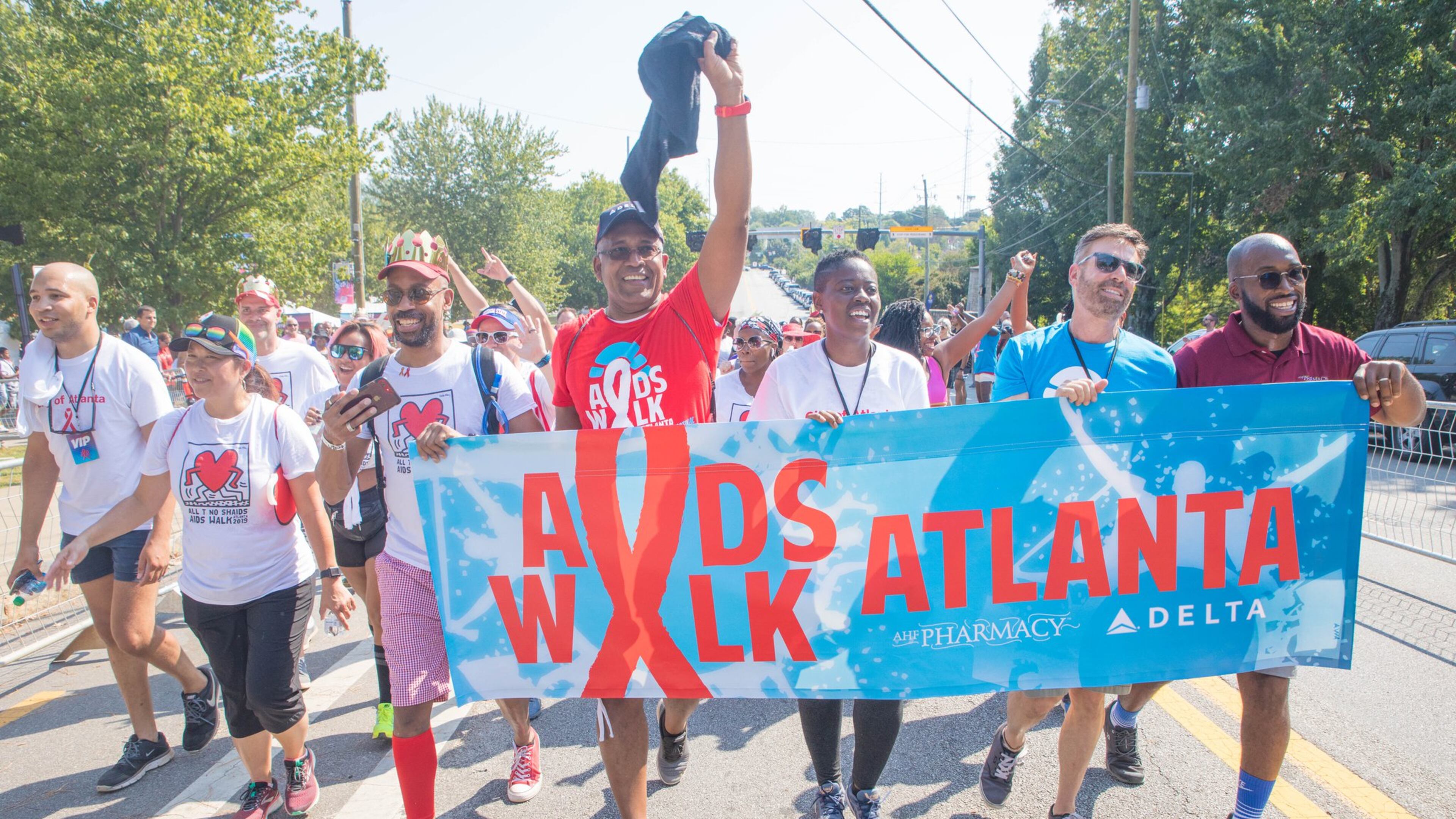 Thousands of metro Atlantans participated Sunday in the annual AIDS Walk. CONTRIBUTED