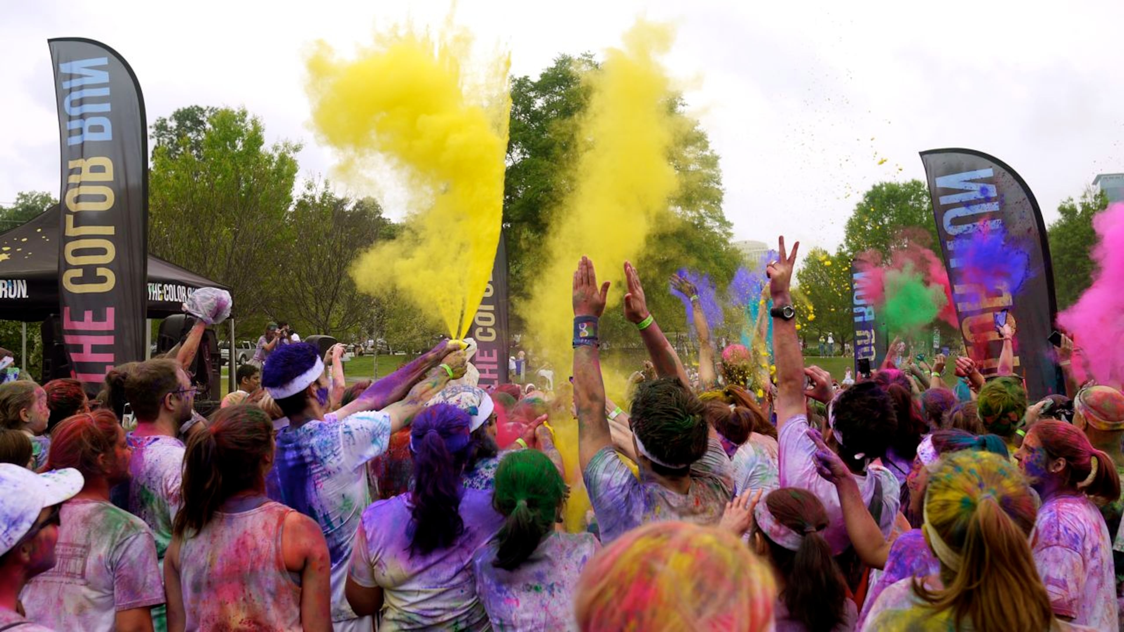 Here are some more photos from the Color Run in Atlanta.