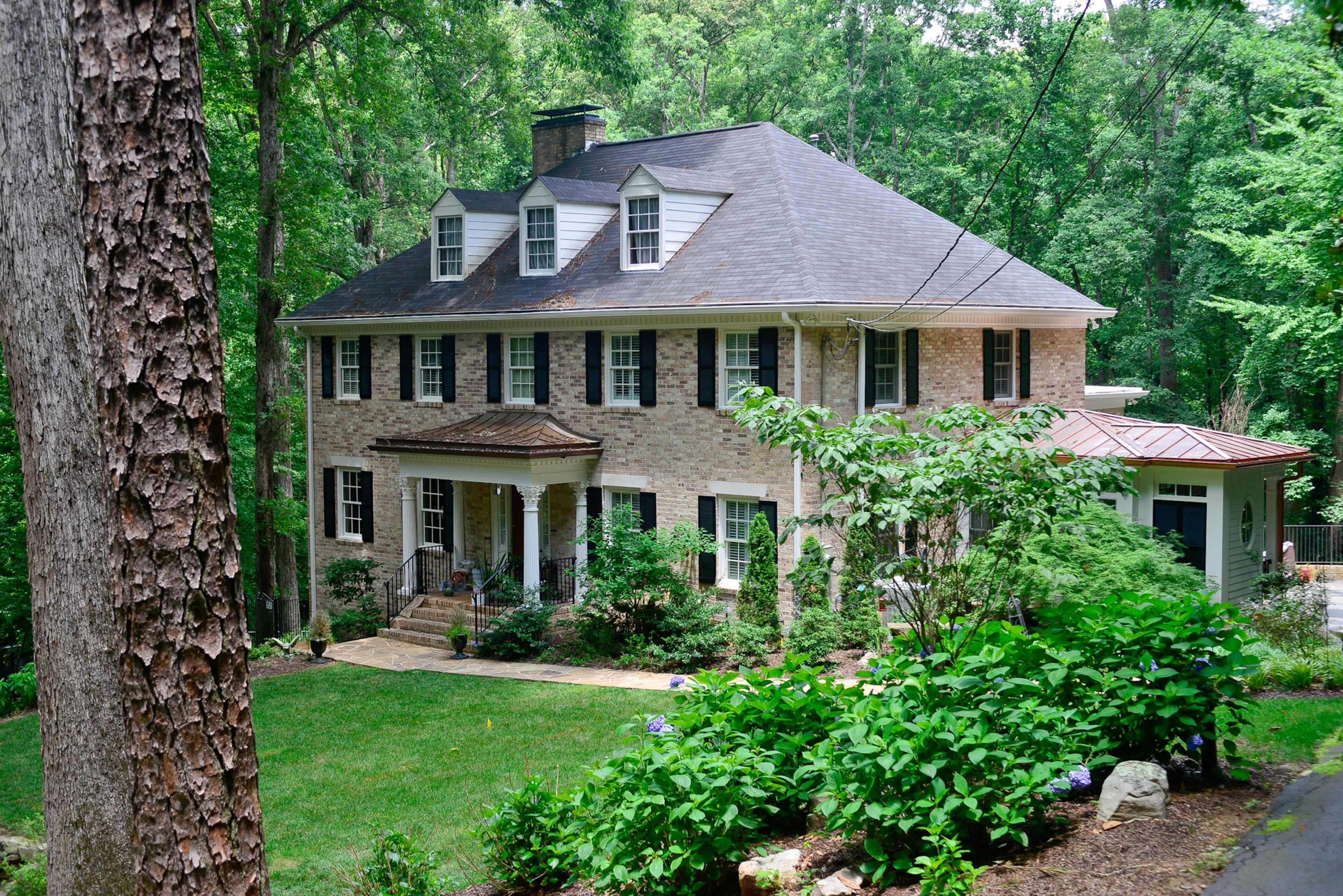 A columned Federal-style home in Buckhead was built in 1964, and the homeowners purchased it in 2007 and have renovated it over the years. Now, it has about 5,000 square feet, four bedrooms and three-and-a-half baths.--Text by Lori Johnston