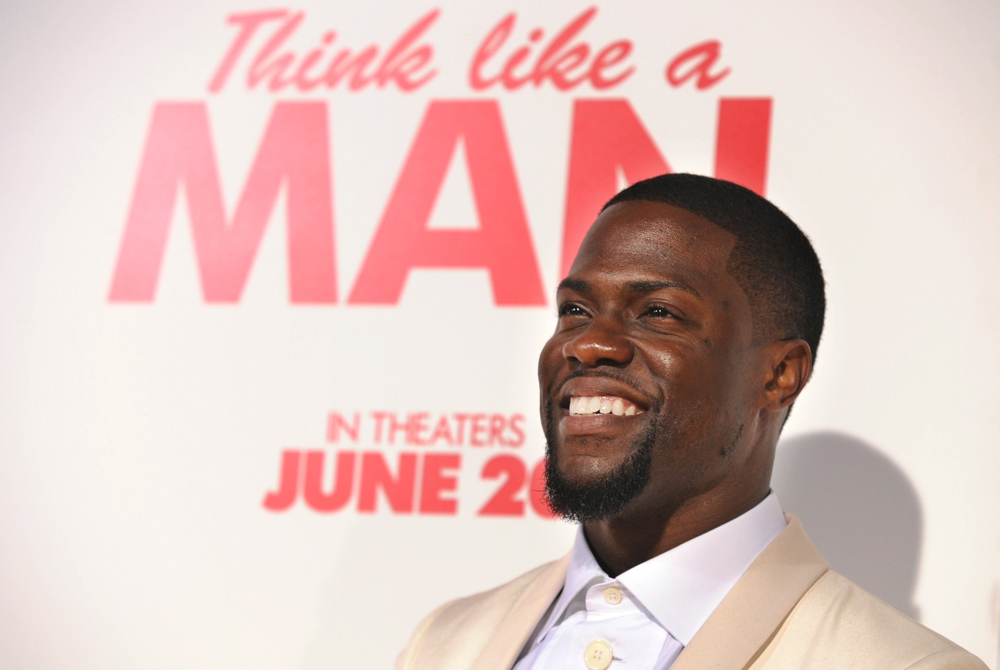 Kevin Hart, a cast member in "Think Like A Man Too," poses at the premiere of the film at the TCL Chinese Theatre on Monday, June 9, 2014, in Los Angeles. (Photo by Chris Pizzello/Invision/AP)