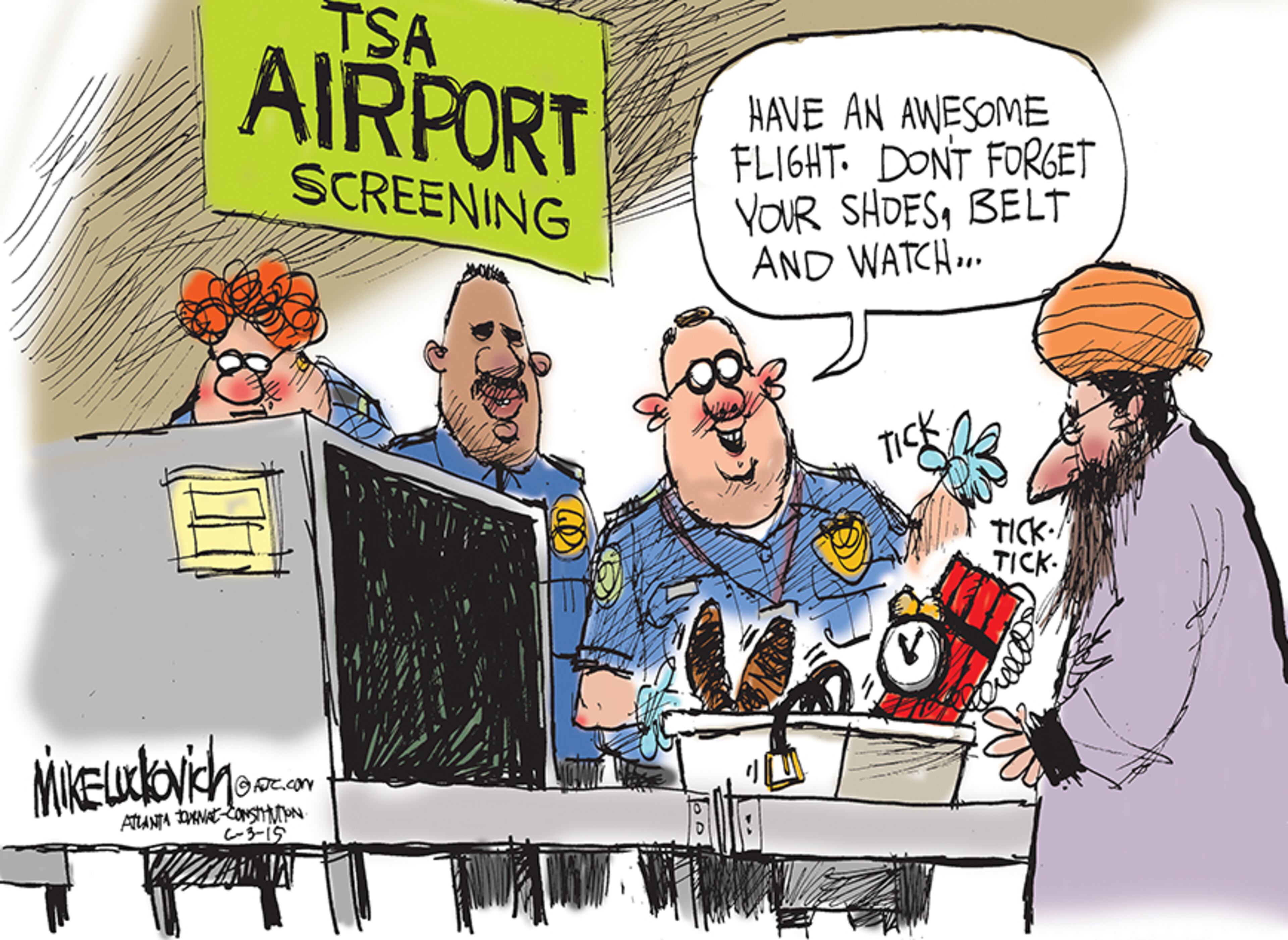 Mike Luckovich is the AJC’s Pulitzer Prize-winning cartoonist.
