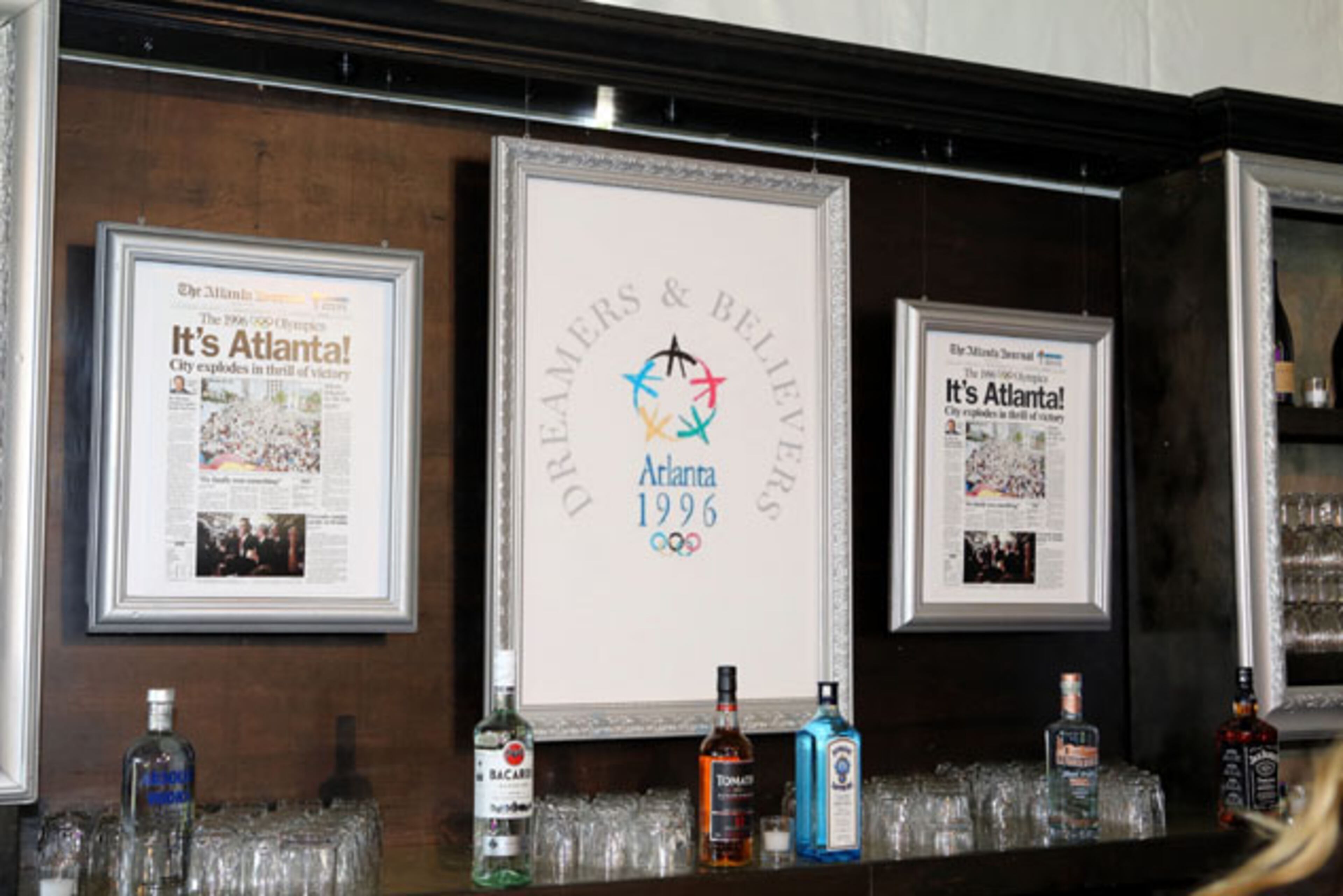 "Dreamers and Believers" was the theme for the reunion event of the 25th anniversary of the announcement that Atlanta was selected to host the 1996 Olympic Games. The reception took place on Friday, September 18, 2015 in Centennial Olympic Park and featured emcee Monica Pearson, Billy Payne, Charlie Battle, Andrew Young, Vince Dooley and a number of Atlanta movers-and-shakers. The longshot effort that was conceived by Billy Payne and a coalition of local business, political and civic leaders will be memorialized by an installation at Centennial Olympic Park. Robb D. Cohen /RobbsPhotos.com