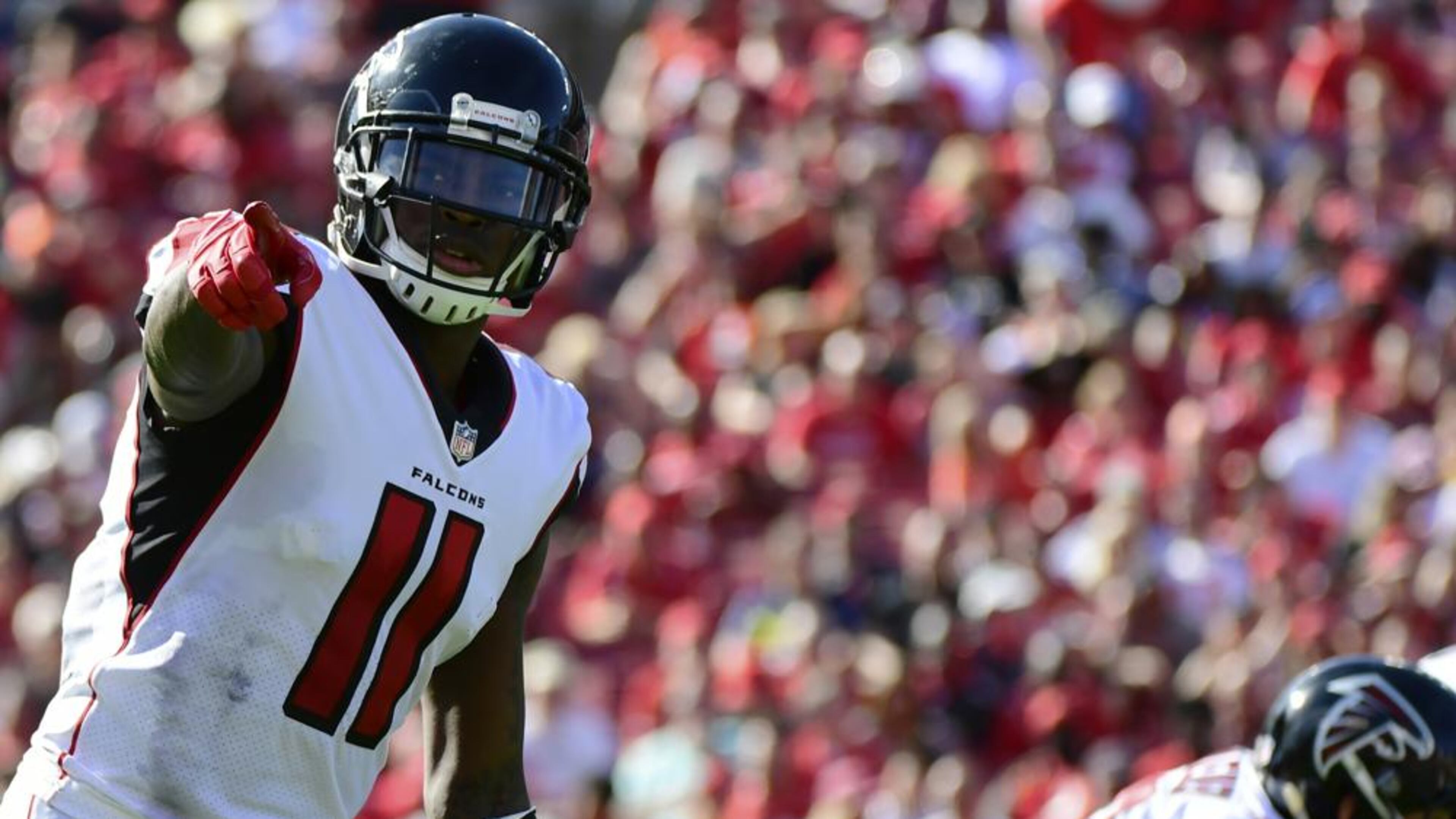 Falcons wide receiver Julio Jones