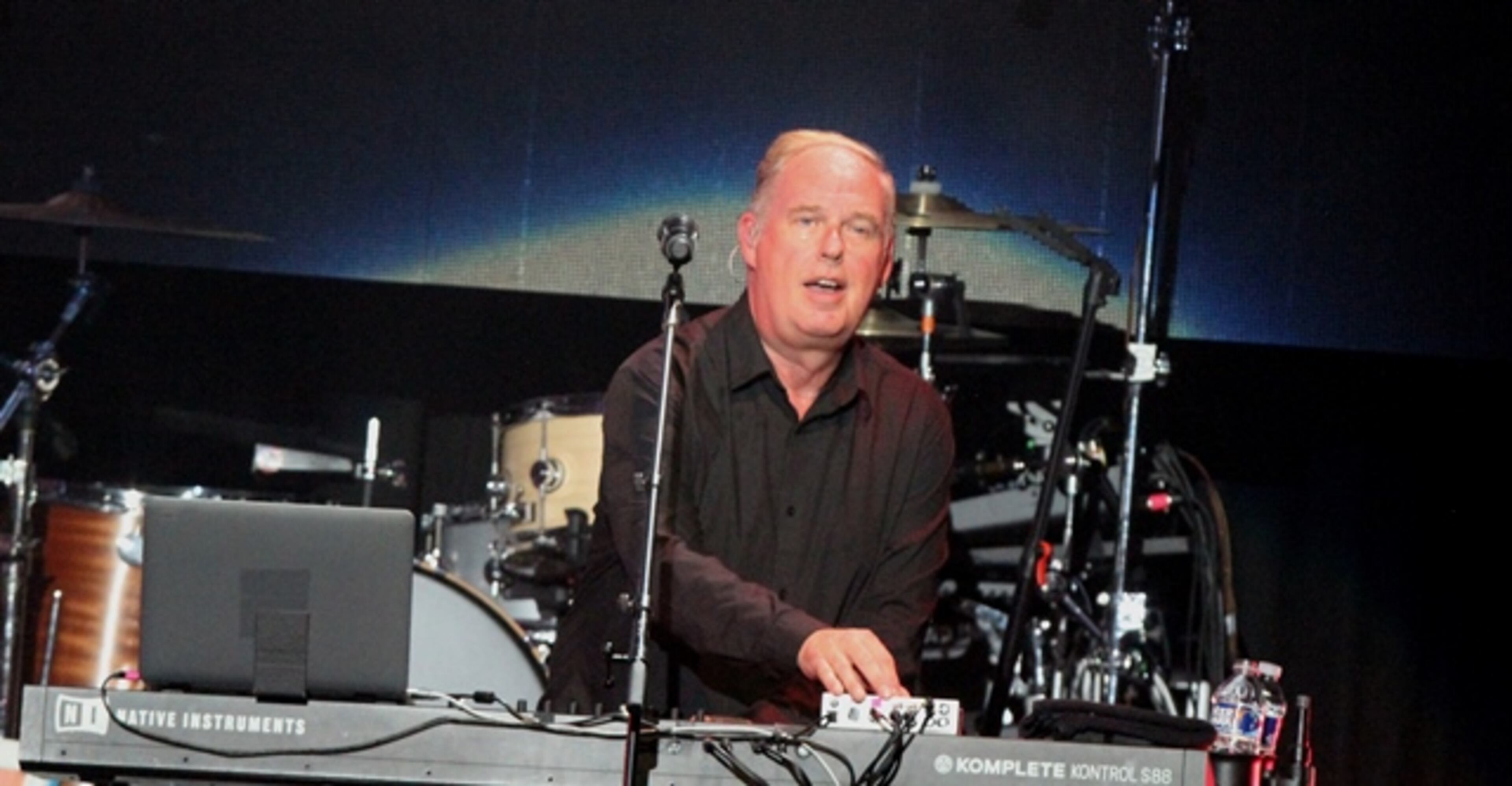 OMD - including keyboardist Paul Humphreys - opened for The B-52s at Cadence Bank Amphitheatre at Chastain Park on Sept. 7, 2019