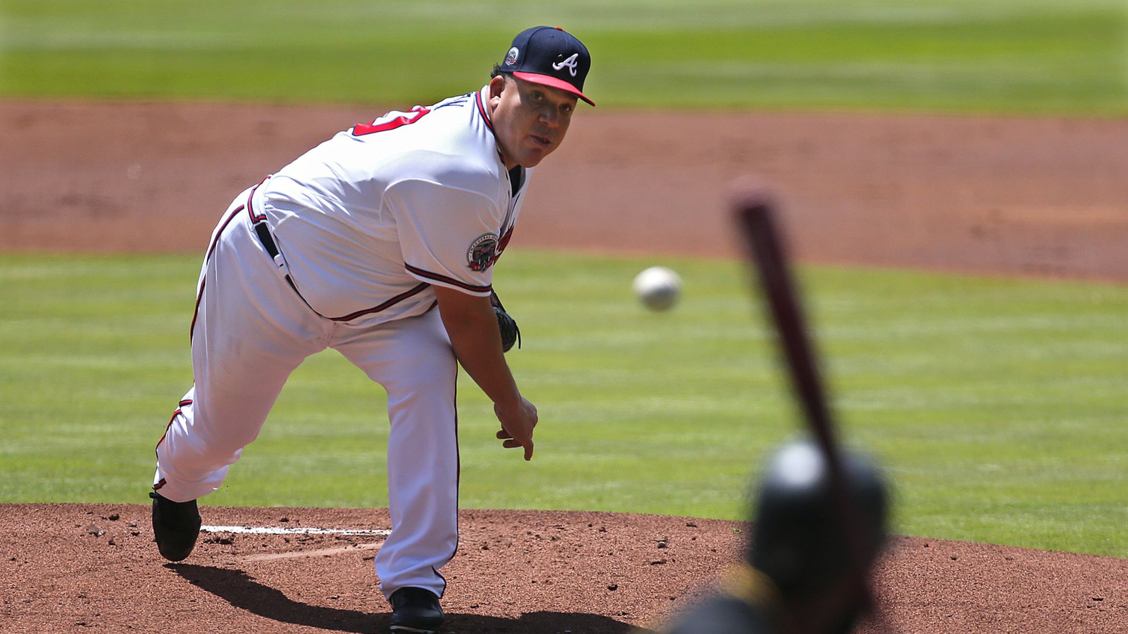 Bartolo Colon, who had the majors’ worst ERA before going on the 10-day disabled list, is scheduled to return to the Braves’ starting rotation next week. (Curtis Compton/ccompton@ajc.com)