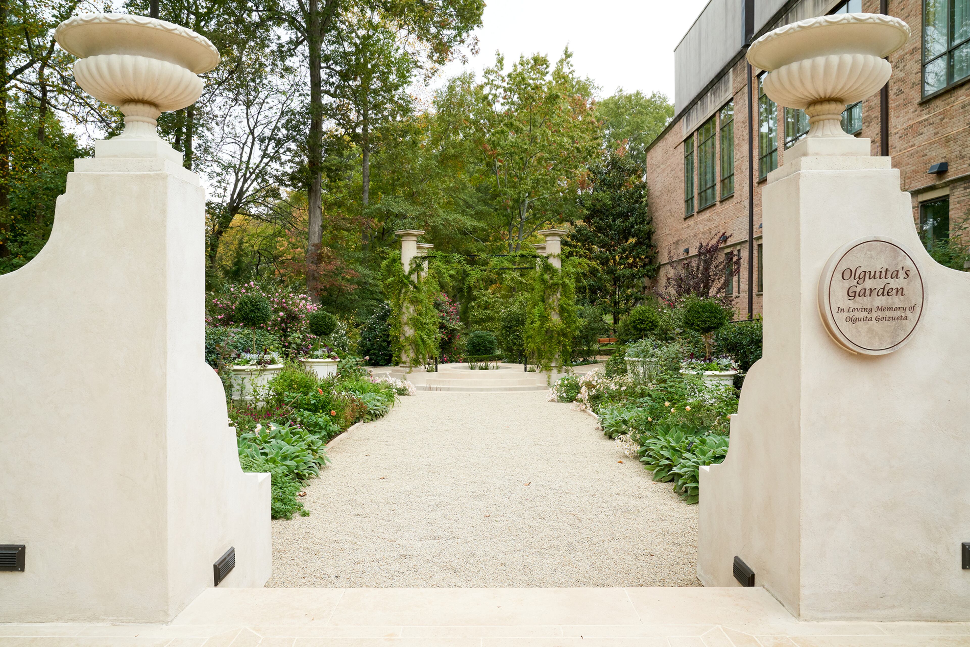 The entrance to Olguita’s Gardens at the Goizueta Gardens at the Atlanta History Center is a beautiful place for contemplation and relaxation.
Courtesy of the Atlanta History Center.
