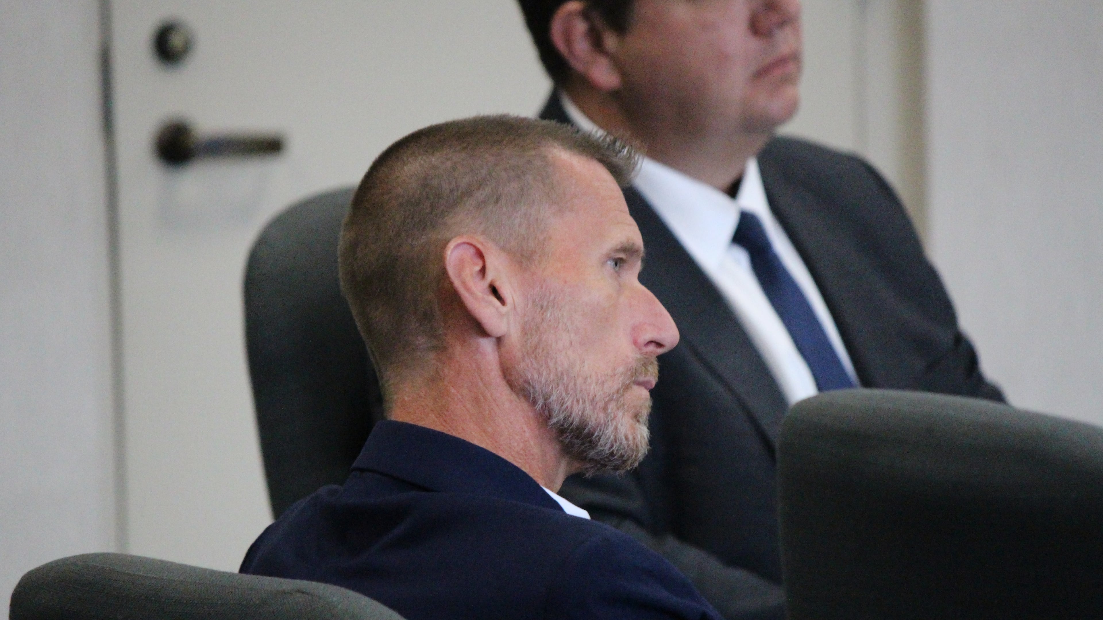 Jason Eaton appears in court during his trial in Burlington, Vt., Monday, Sept. 21, 2026. (Paul Heintz/The Boston Globe via AP, Pool)