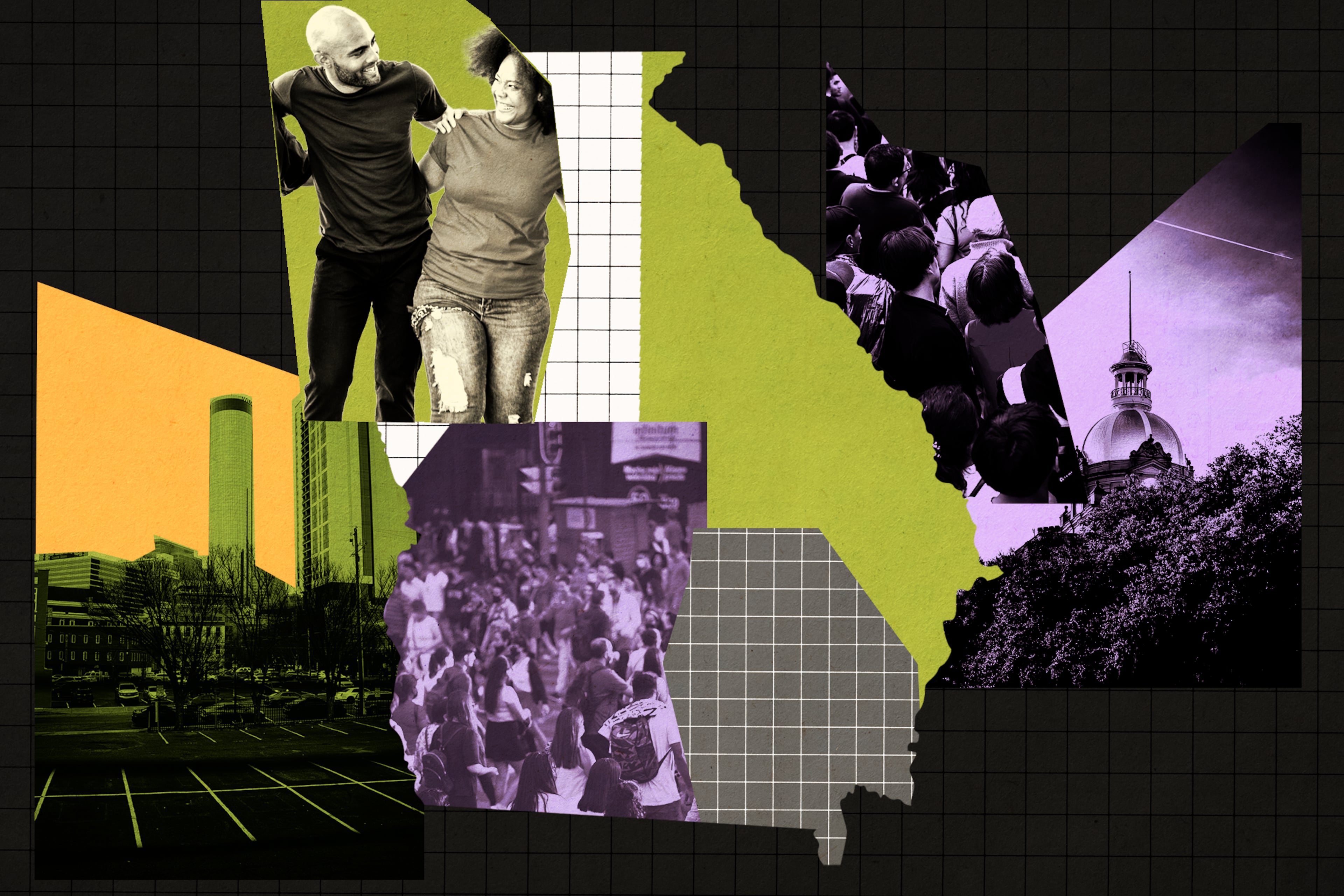 (Photo Illustration: Philip Robibero / AJC | Source: Getty, Pexels)
