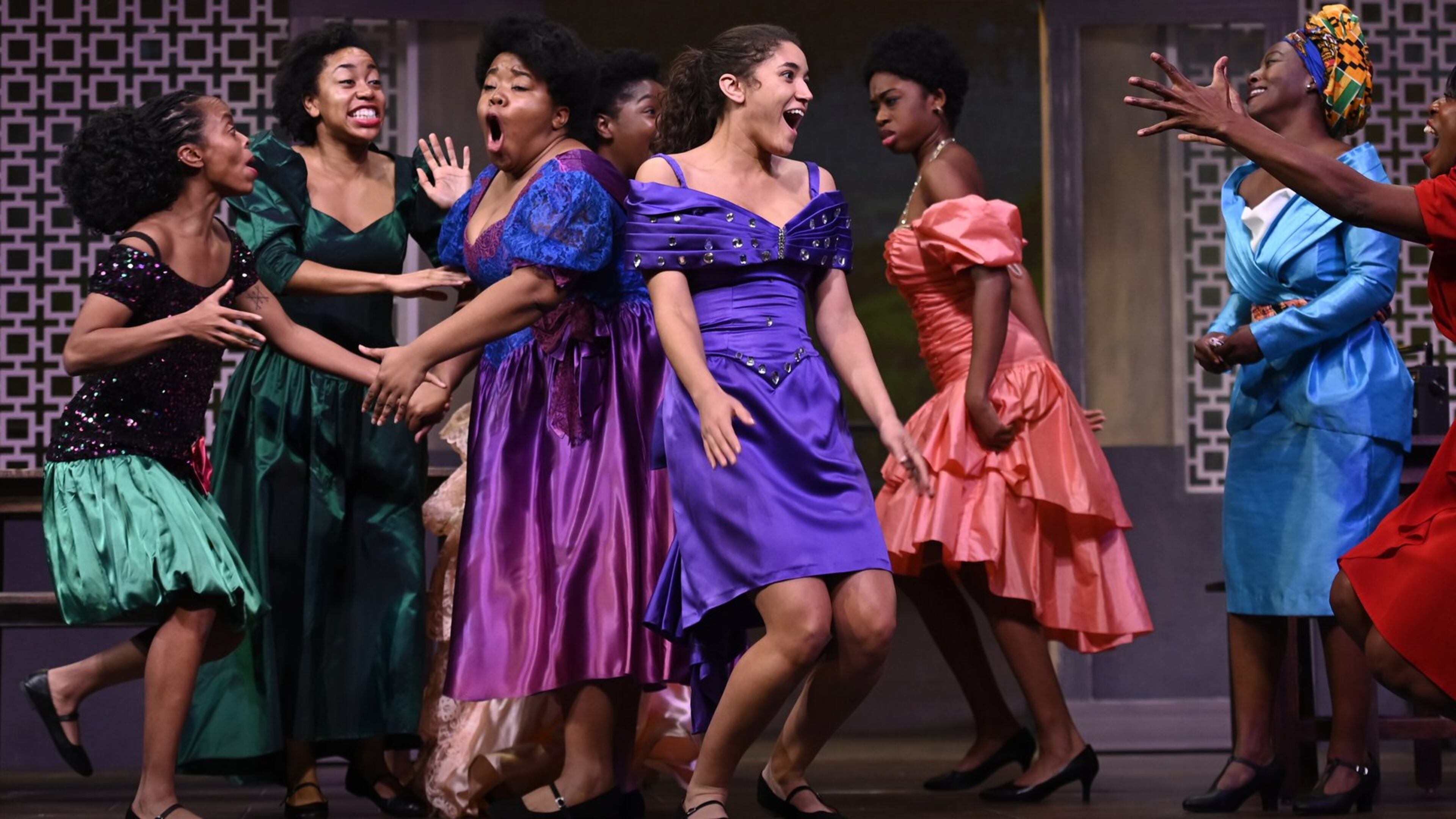 The True Colors Theatre production of “School Girls, or: The African Mean Girls Play”, the last show presented before the pandemic forced the theater to temporarily close its doors. Contributed by Atlantaphotographers.com