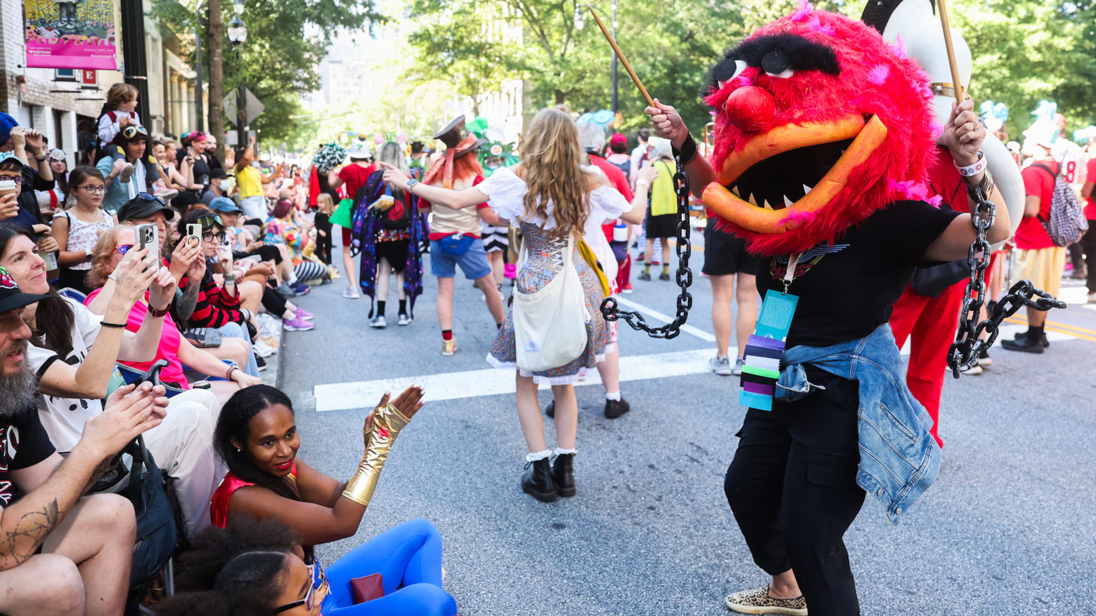 This year’s Dragon Con runs from Wednesday through Monday, and includes its popular parade. (Abbey Cutrer/AJC File)