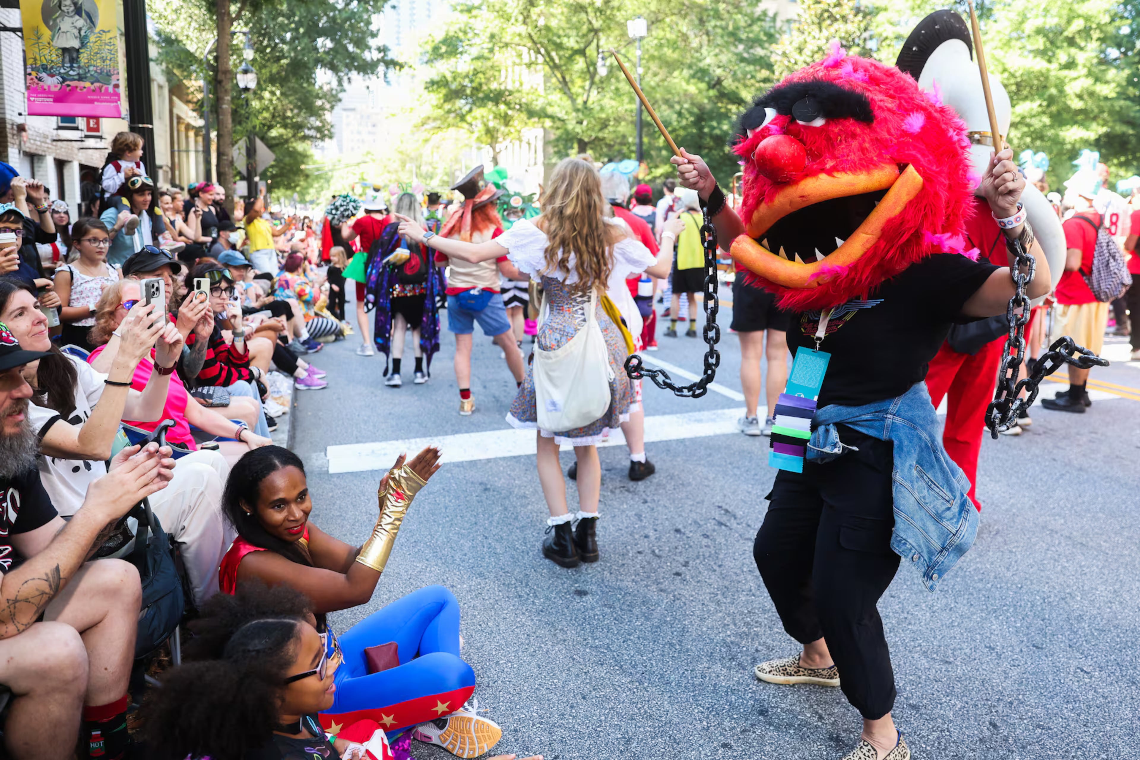 This year’s Dragon Con runs from Wednesday through Monday, and includes its popular parade. (Abbey Cutrer/AJC File)