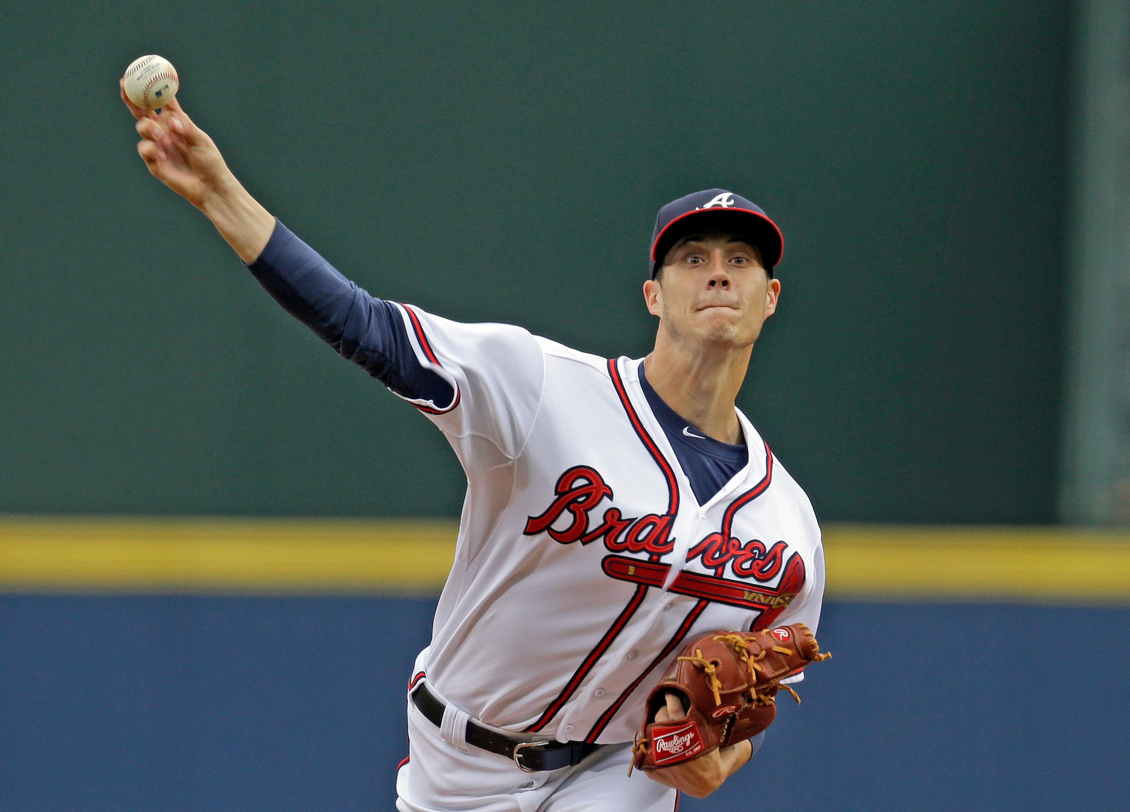 Matt Wisler came on strong down the stretch last season and appears on his way to the role of No. 3 starter, with a chance to pass Norris for the No. 2 role. (Photo by Butch Dill/Getty Images)