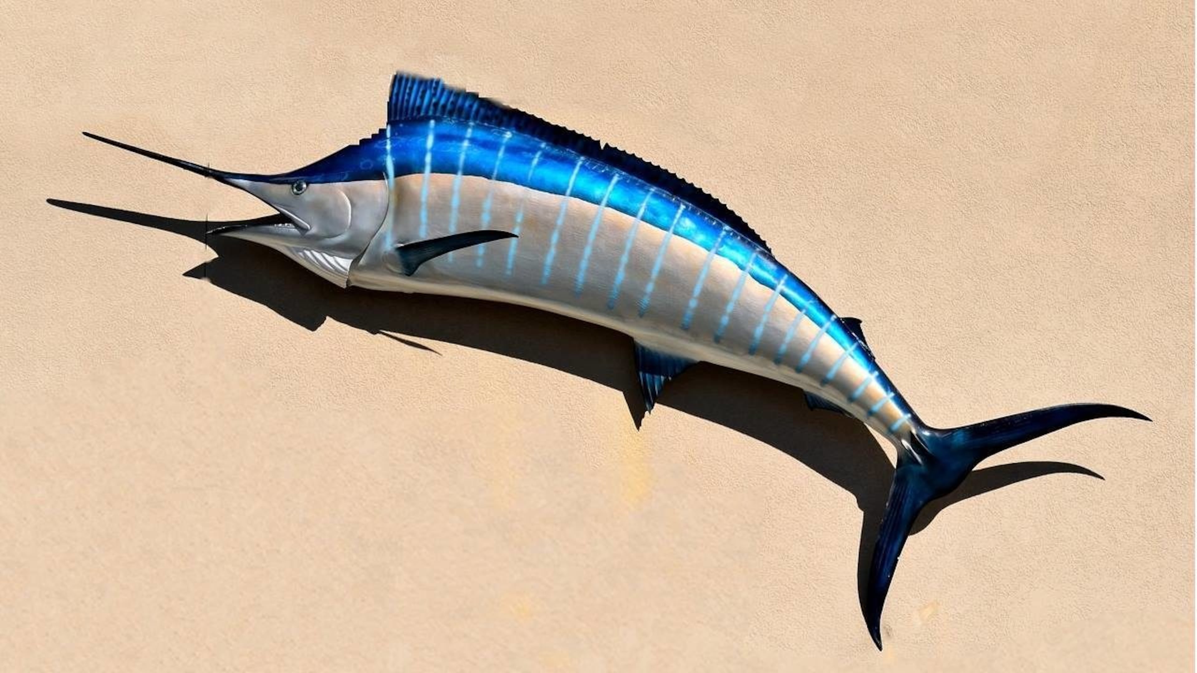 A Maryland fishing crew caught a 914-pound blue marlin at a North Carolina tournament over the weekend.