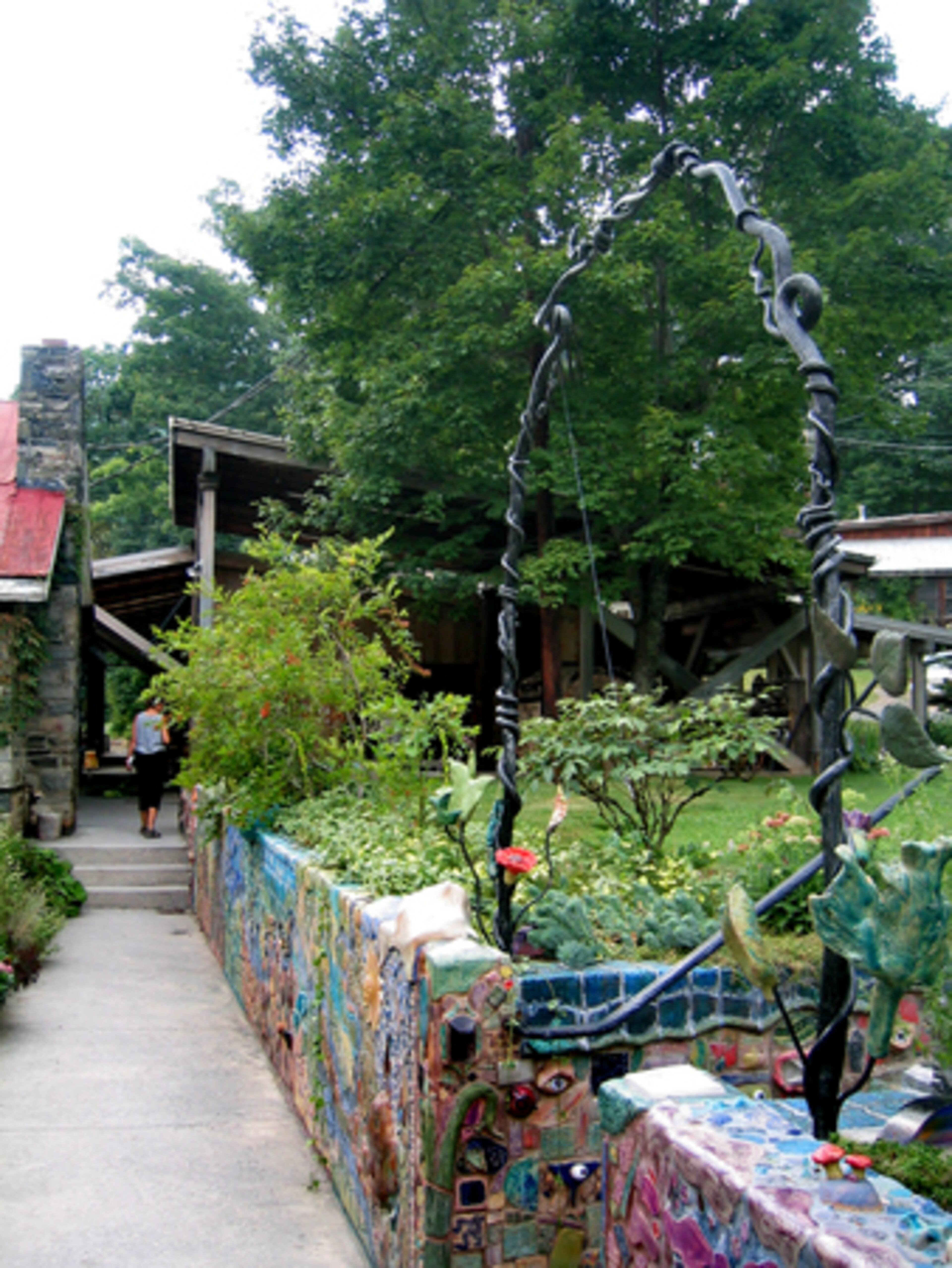 Penland is one of the country's pre-eminent crafts schools. Art is everywhere you turn: in studios, classrooms and outdoors, as well as at the Penland Gallery down the road.