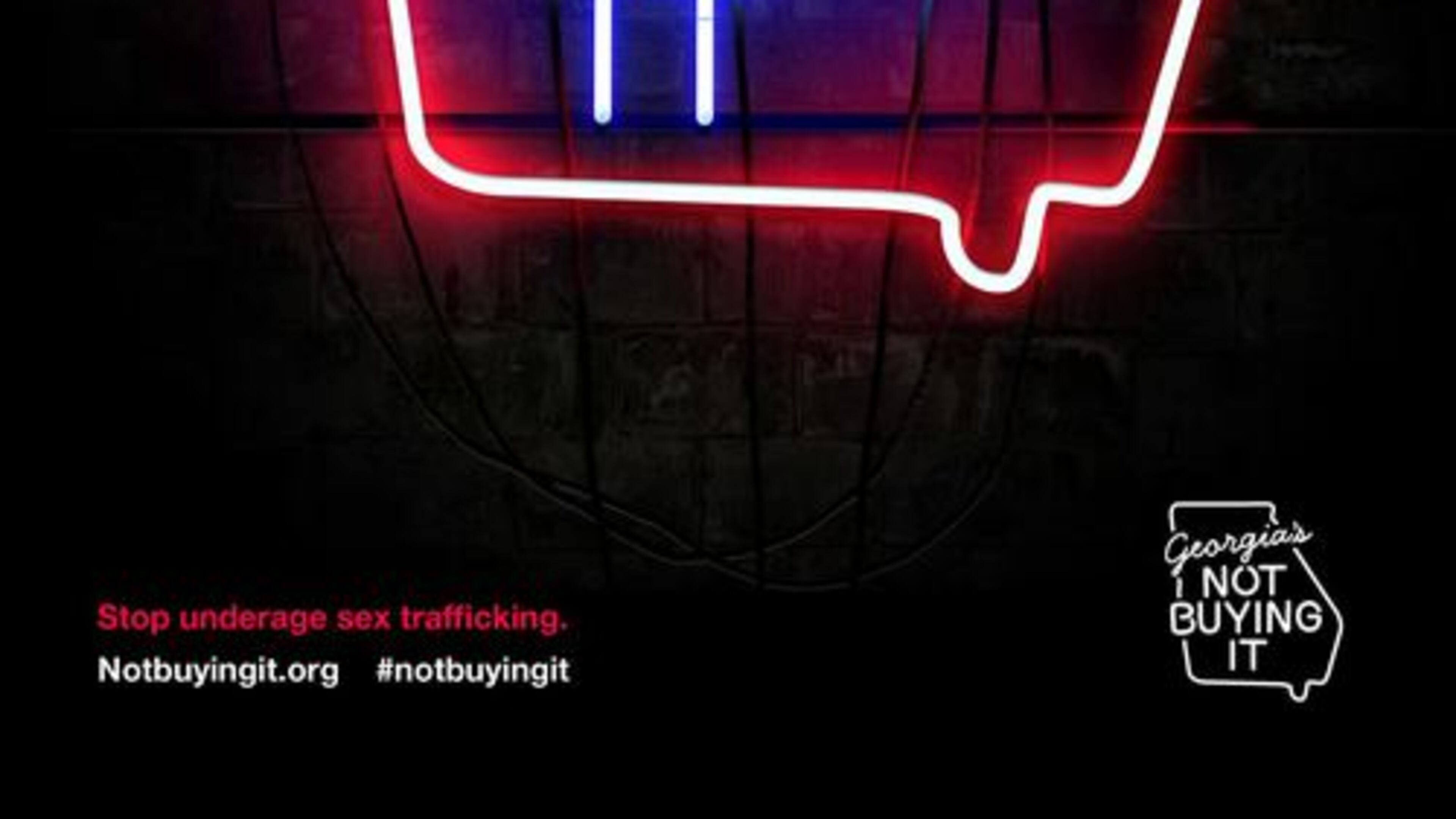 Suwanee supportds resolution ‘Georgia’s Not Buying It’ to fight human trafficking. Courtesy Georgia’s Not Buying it