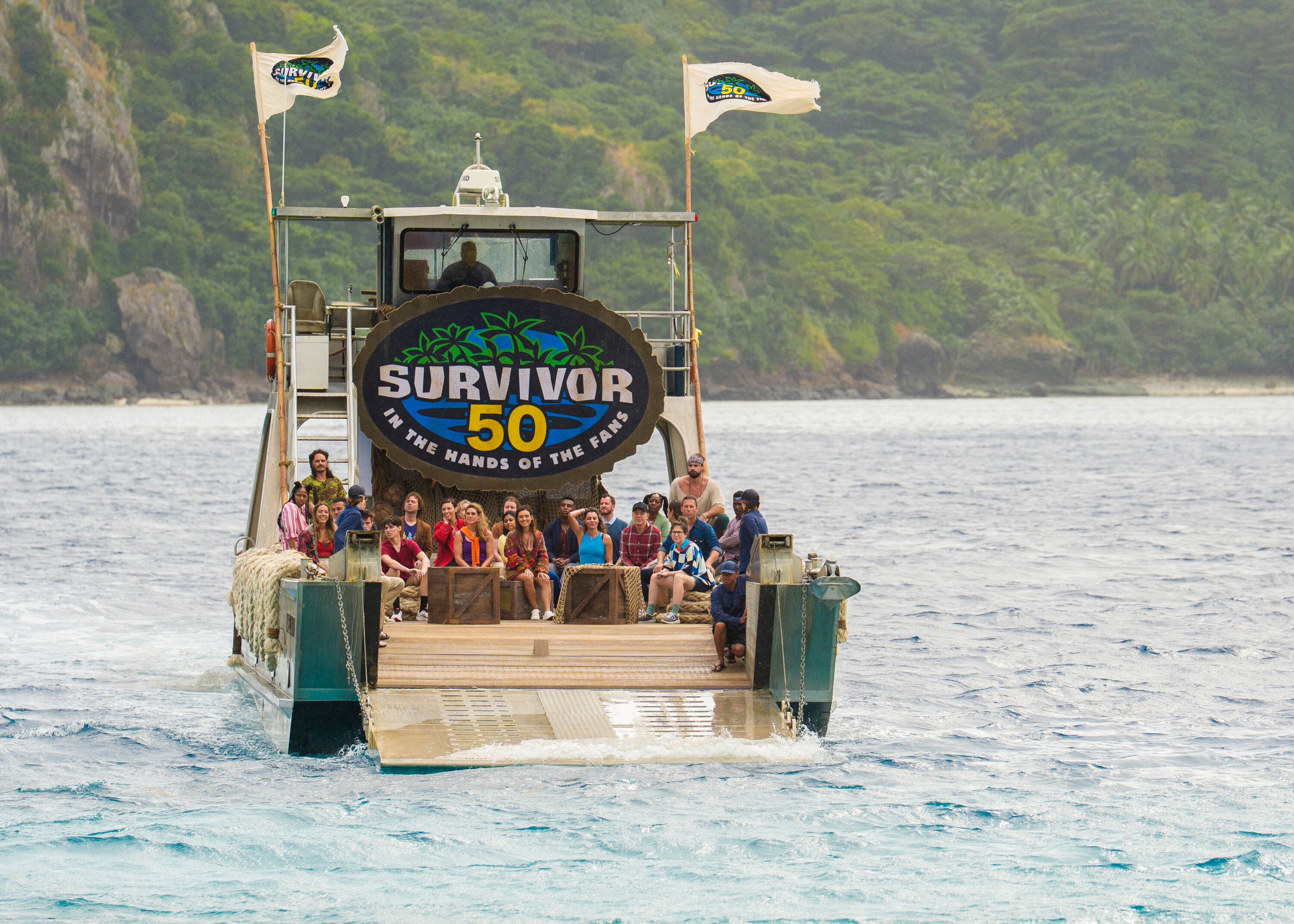 Twenty-four returning players are abandoned on the islands of Fiji for a monumental 50th season, with the chance to win $1 million. (Robert Voets/CBS Broadcasting Inc.)