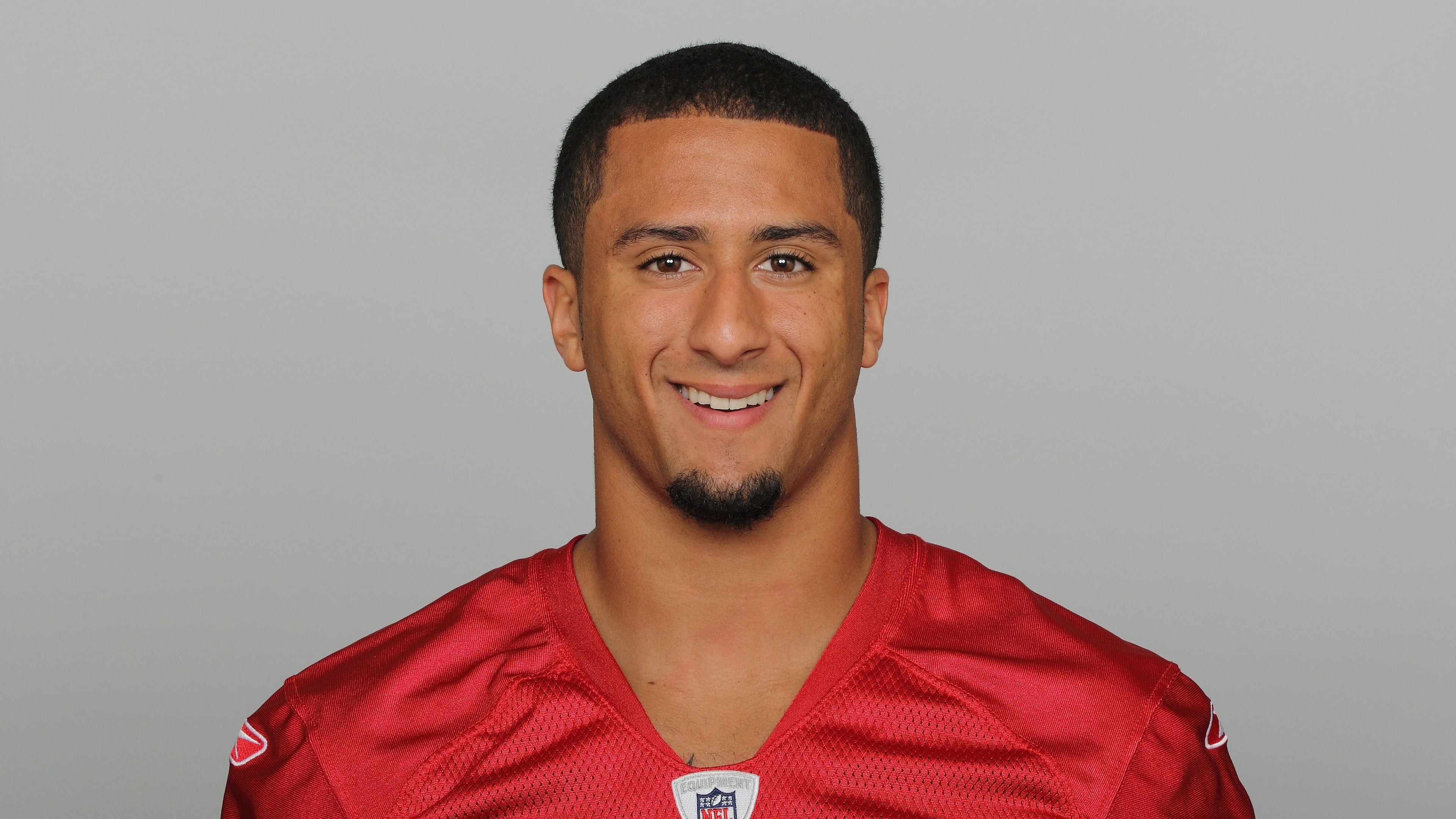 SAN FRANCISCO, CA - CIRCA 2011: In this handout image provided by the NFL, Colin Kaepernick of the San Francisco 49ers poses for his NFL headshot circa 2011 in San Francisco, California. (Photo by NFL via Getty Images)