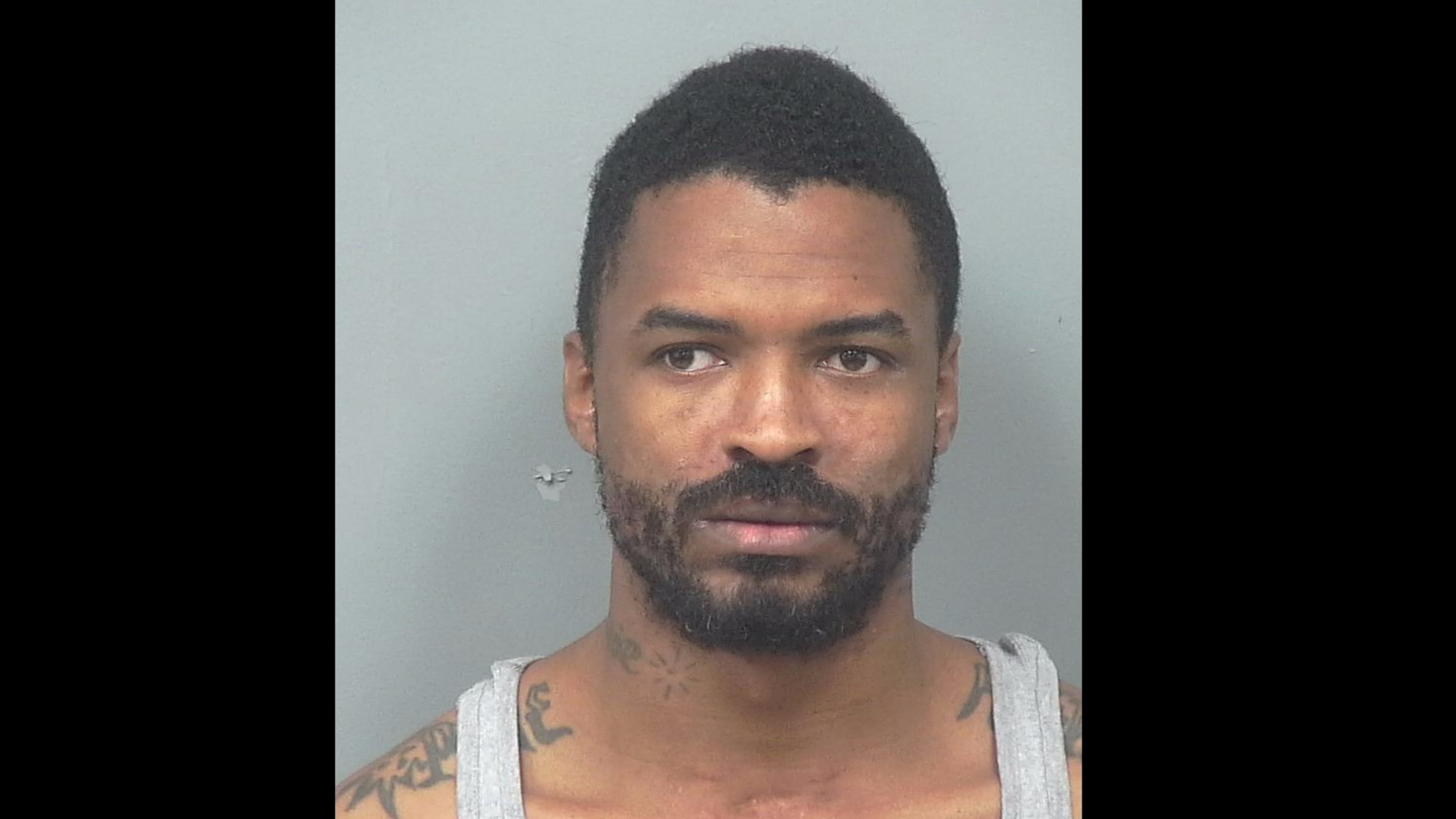 Antonio McClure has been arrested and charged with aggravated assault, felony shoplifting and probation violation.