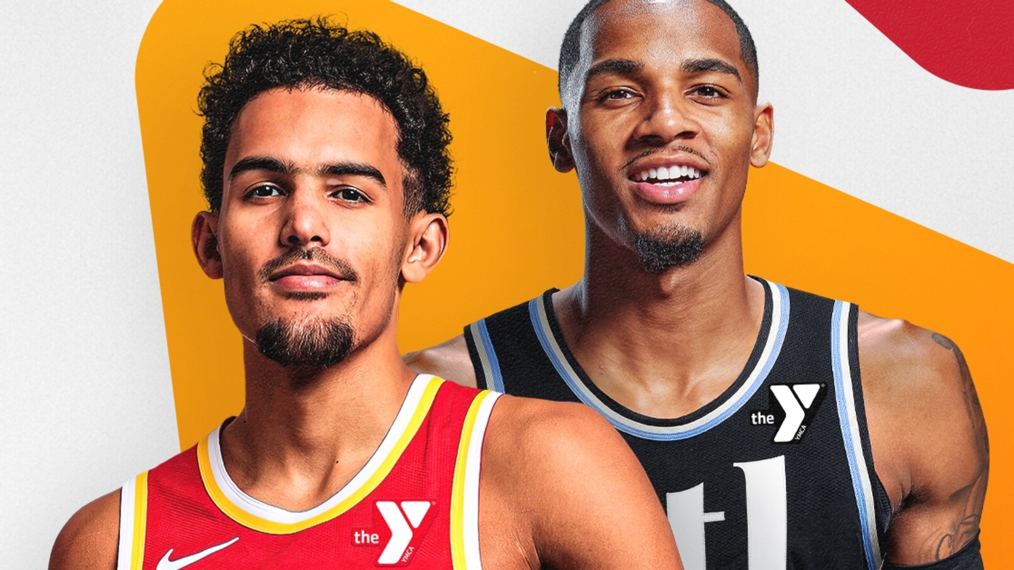 The Hawks announced the YMCA as its new jersey patch on Monday, Nov. 20, 2023.
