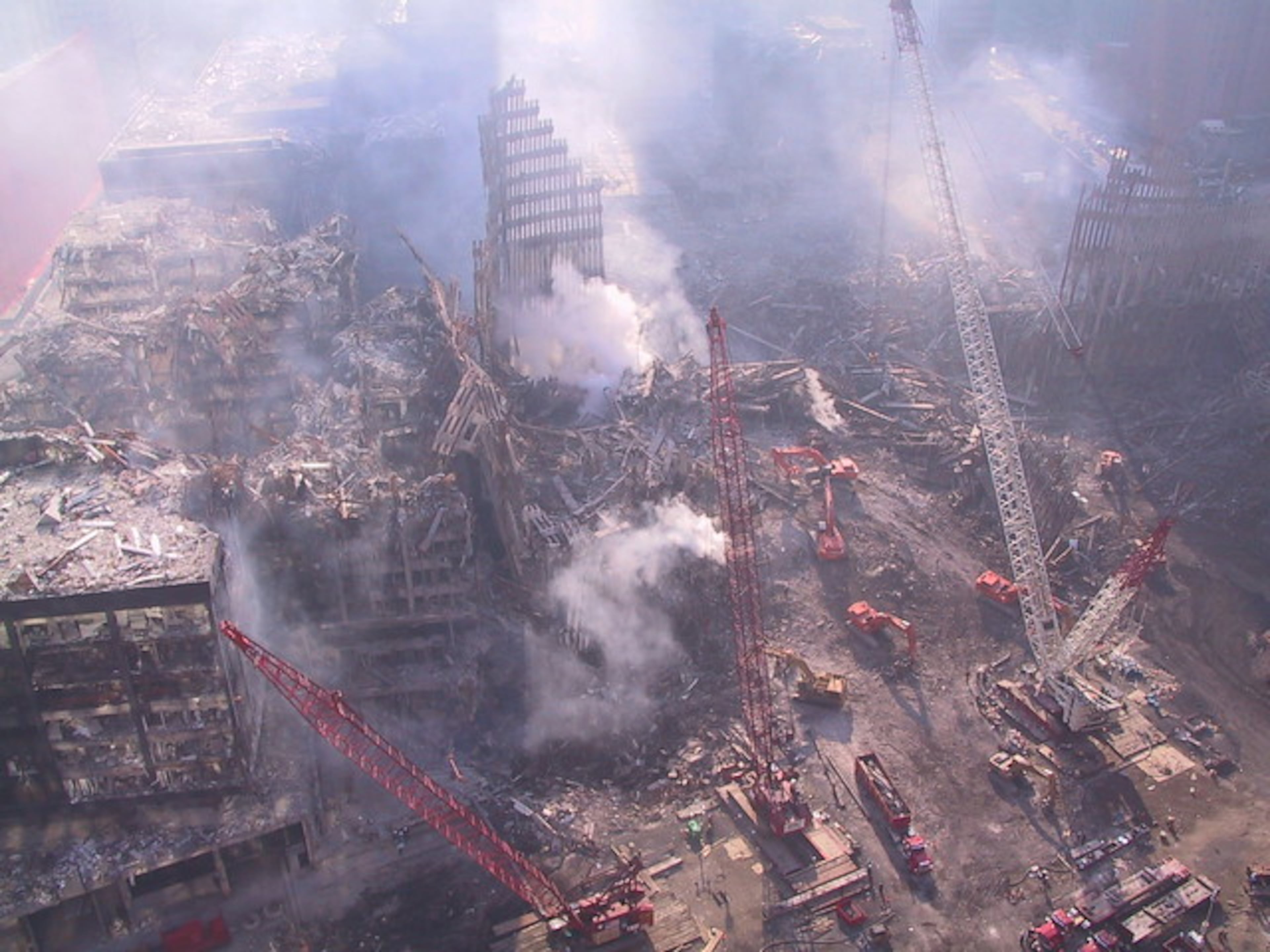 Jason Scott uploaded thousands of photos of the Ground Zero cleanup after the 9/11 attacks. The photos were discovered on a CD Rom purchased at an estate sale, according to the BBC.