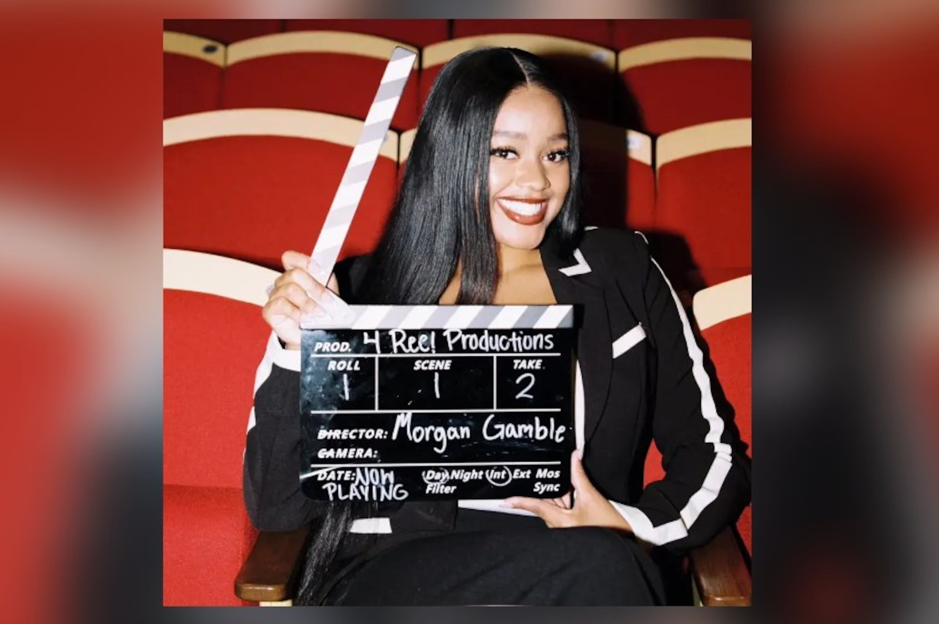 Clark Atlanta University student Morgan Lee Gamble was the founding president of the student-led media organization 4 Reel Productions. The CAU community revered her campus involvement. She died Wednesday, Oct. 14, 2026, after a car crash the previous night in Summerhill. (Courtesy of Brandi Gamble)