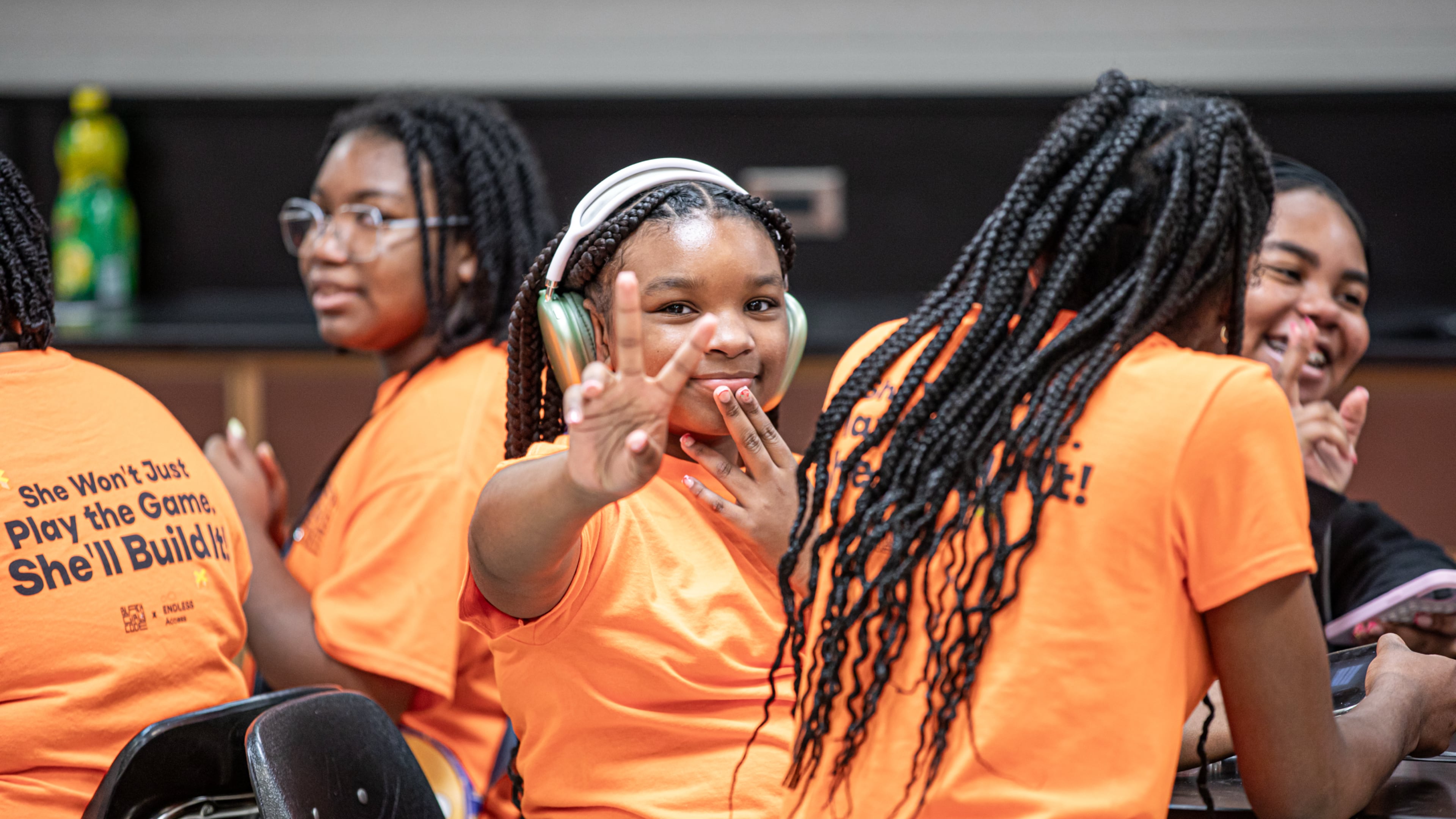 Black Girls Code camp classes teach girls programming, public speaking and project management, and help them to be more confident in their work. (Courtesy of Black Girls Code)