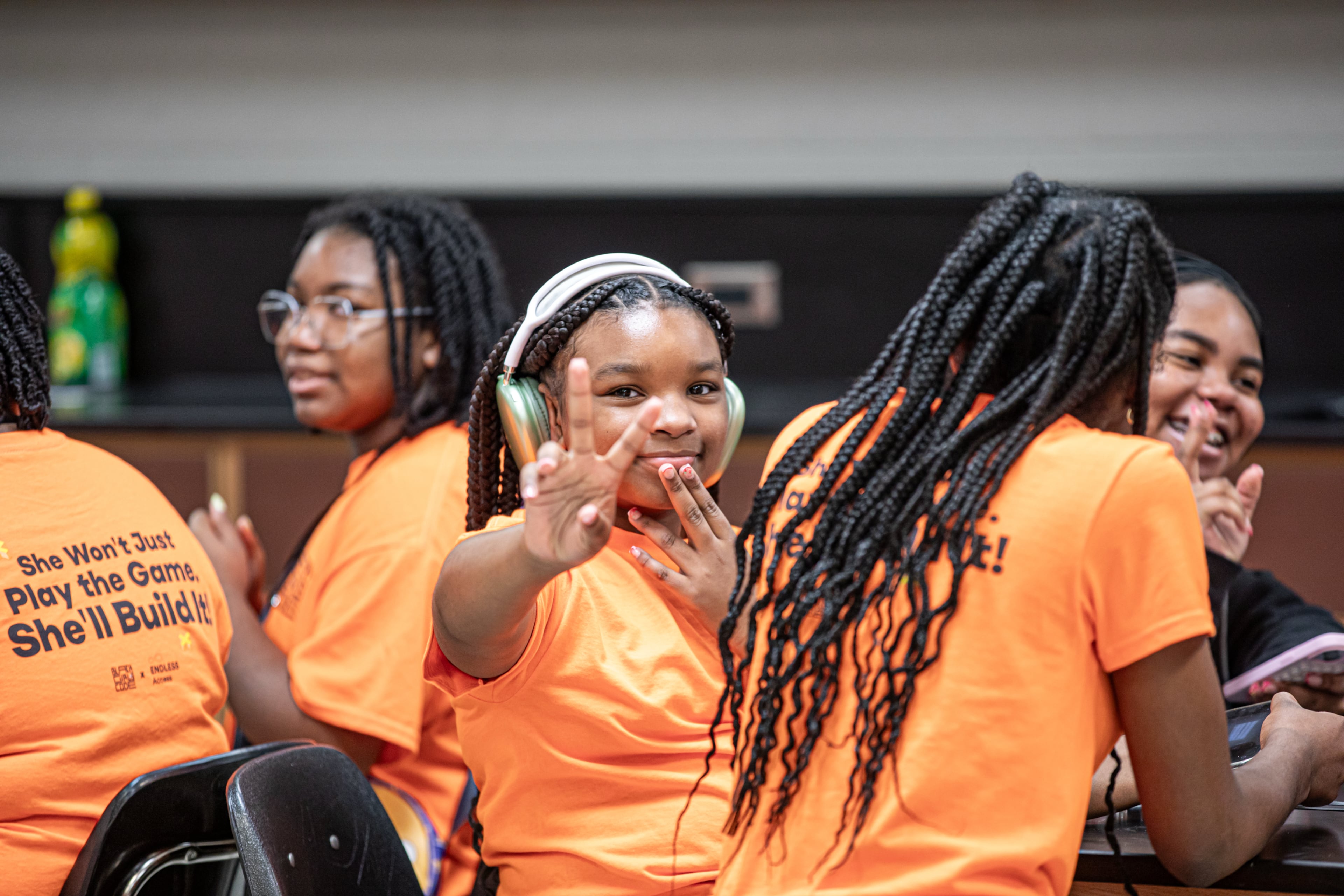 Black Girls Code camp classes teach girls programming, public speaking and project management, and help them to be more confident in their work. (Courtesy of Black Girls Code)