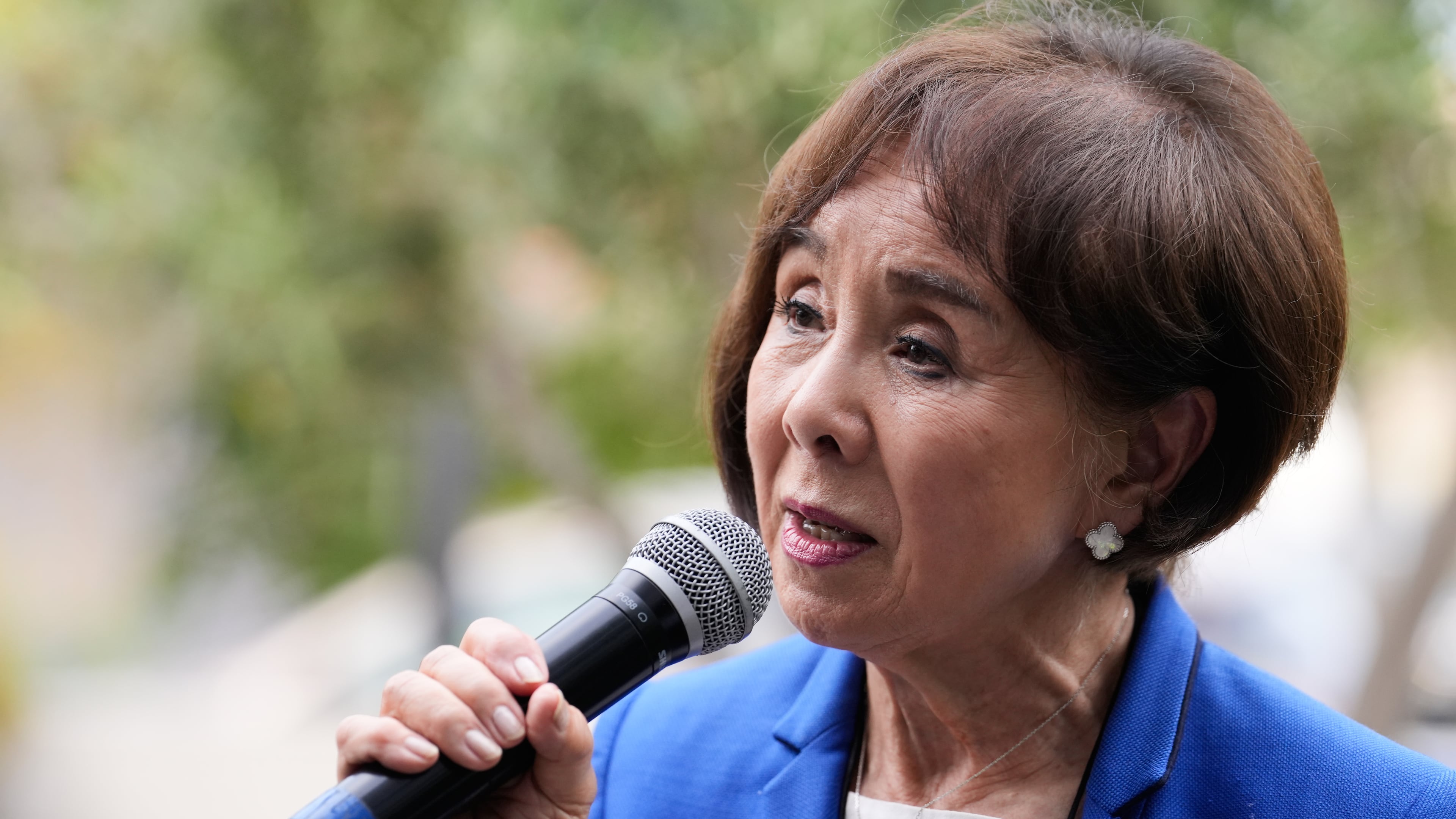 Rep. Doris Matsui, D-Calif., speaks during an election night event Tuesday, June 2, 2026, in Sacramento, Calif. (AP Photo/Rich Pedroncelli)