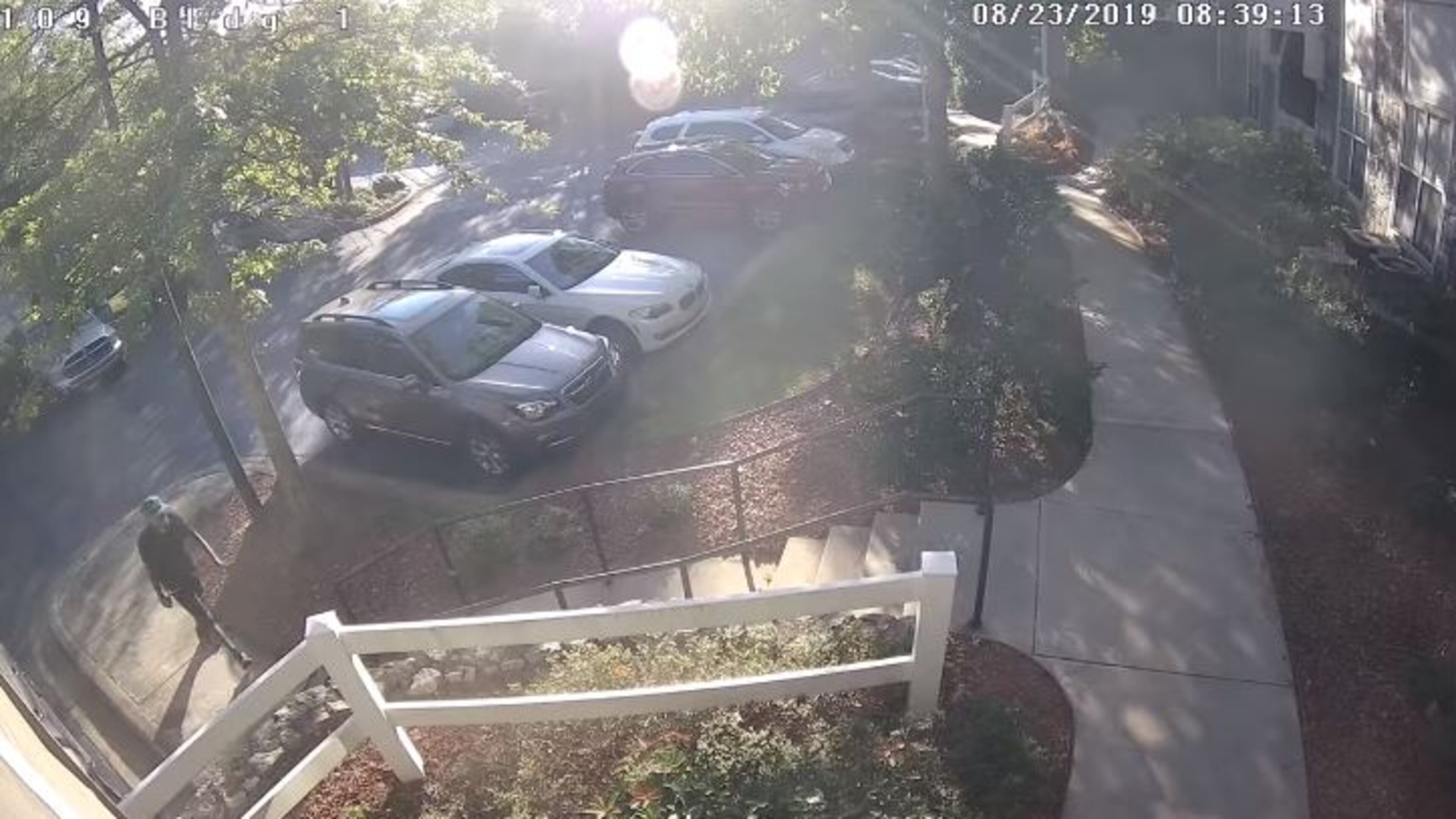 The man was arrested after police connected him to at least five burglaries.