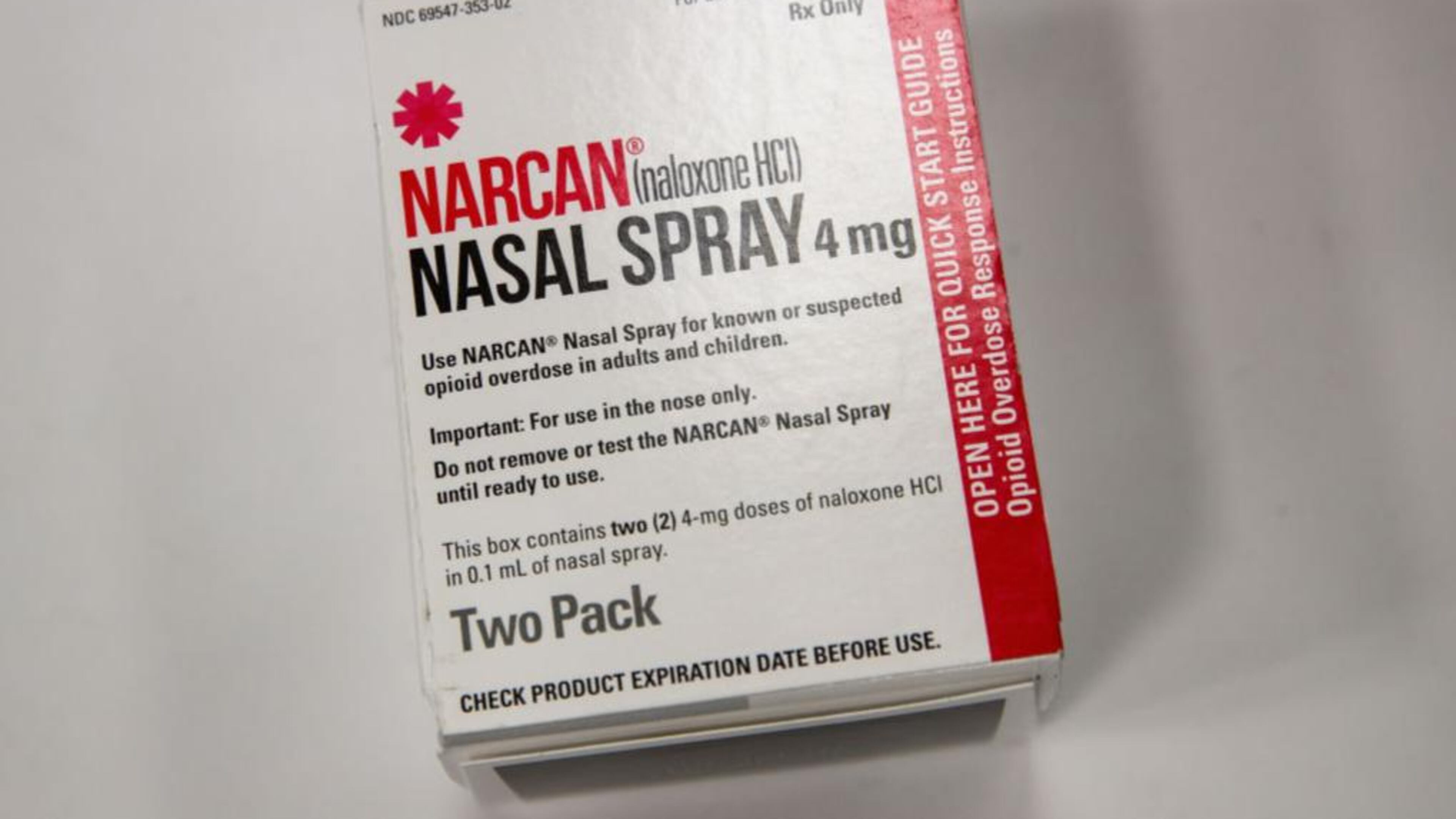 Narcan was used to save the life of a dog in Ohio last week, police said.