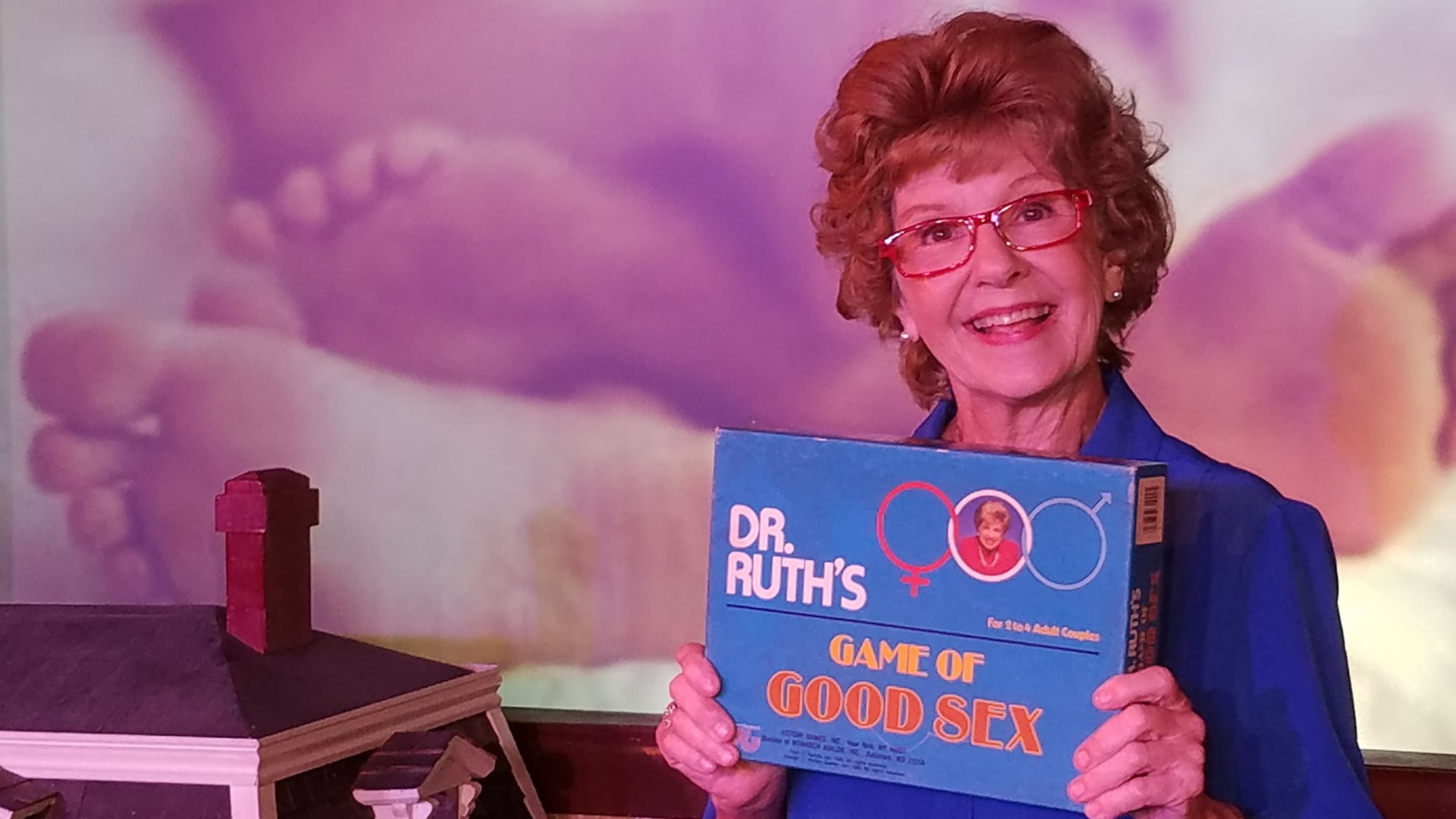 Judy Leavell stars in the one-woman show “Becoming Dr. Ruth” at ART Station in Stone Mountain. CONTRIBUTED BY ALEX POWERS
