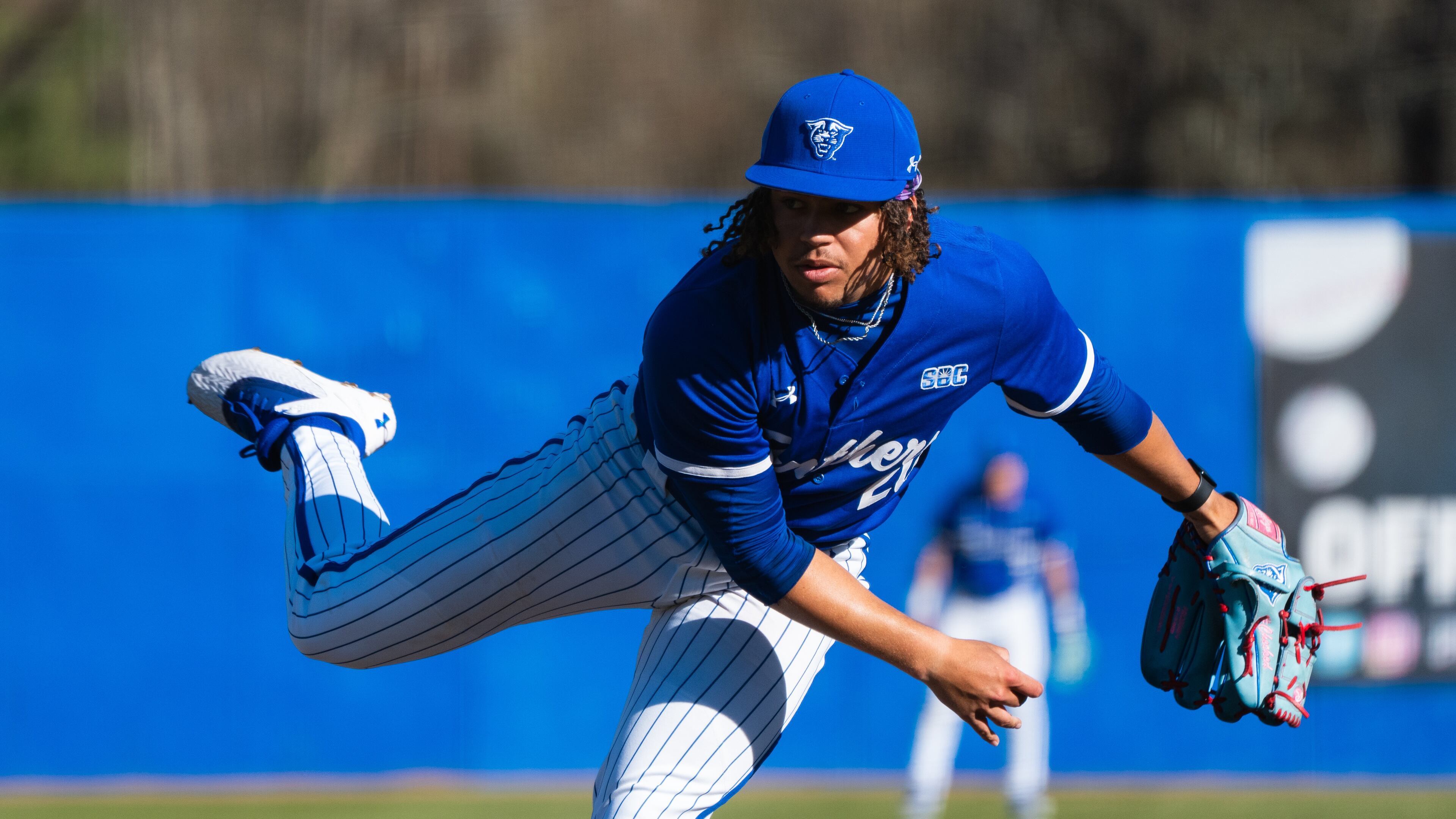 Senior Cole Roberts is healthy and ready to be the No. 1 starter in 2026 for the Georgia State baseball team. (Courtesy of Georgia State Athletics)