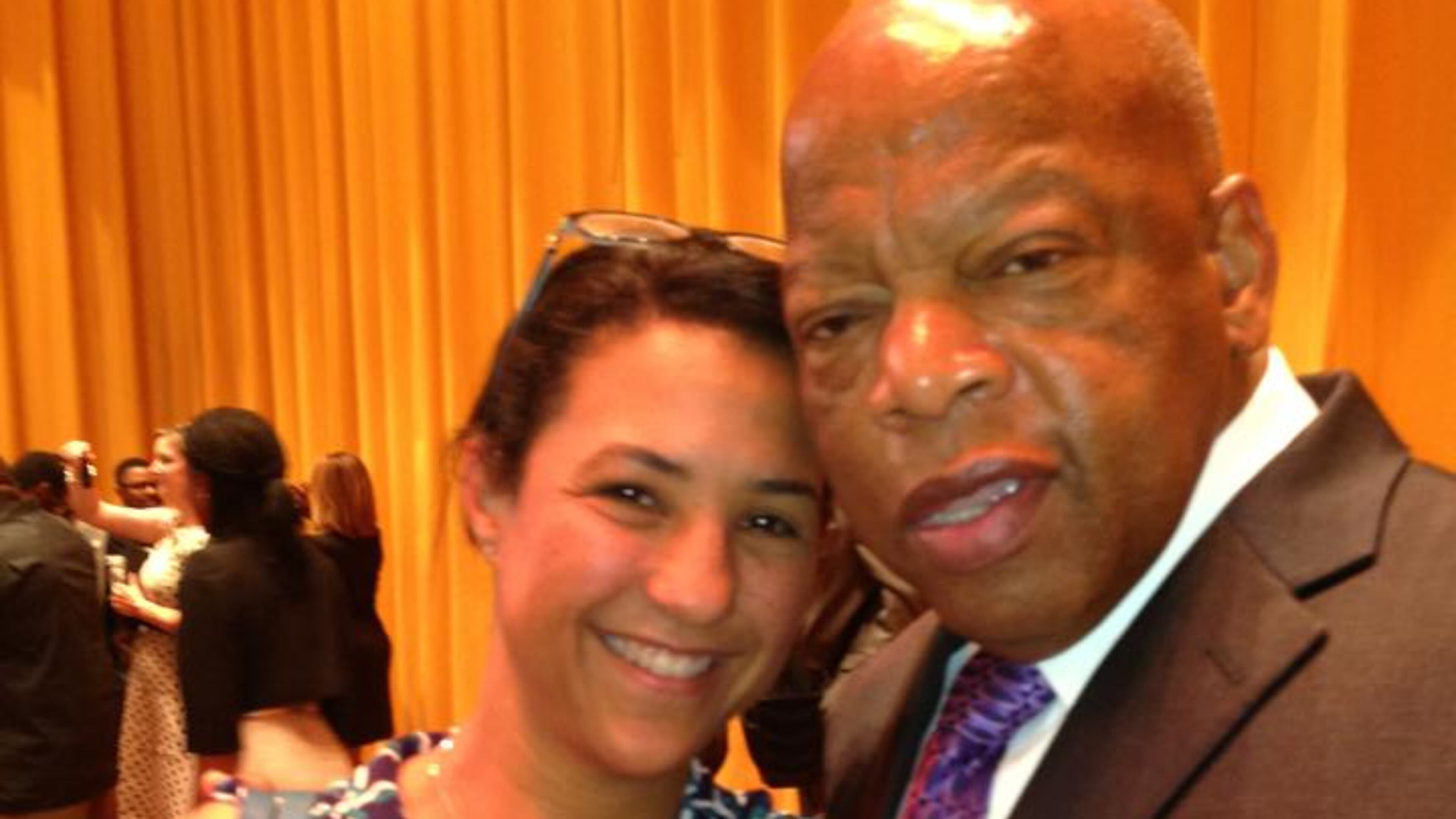 Carmen Coya, with her Phi Beta Sigma fraternity brother John Lewis, was attracted to Zeta Phi Beta Sorority because of the sorority shared her values of unconditionally love and servant evangelism.