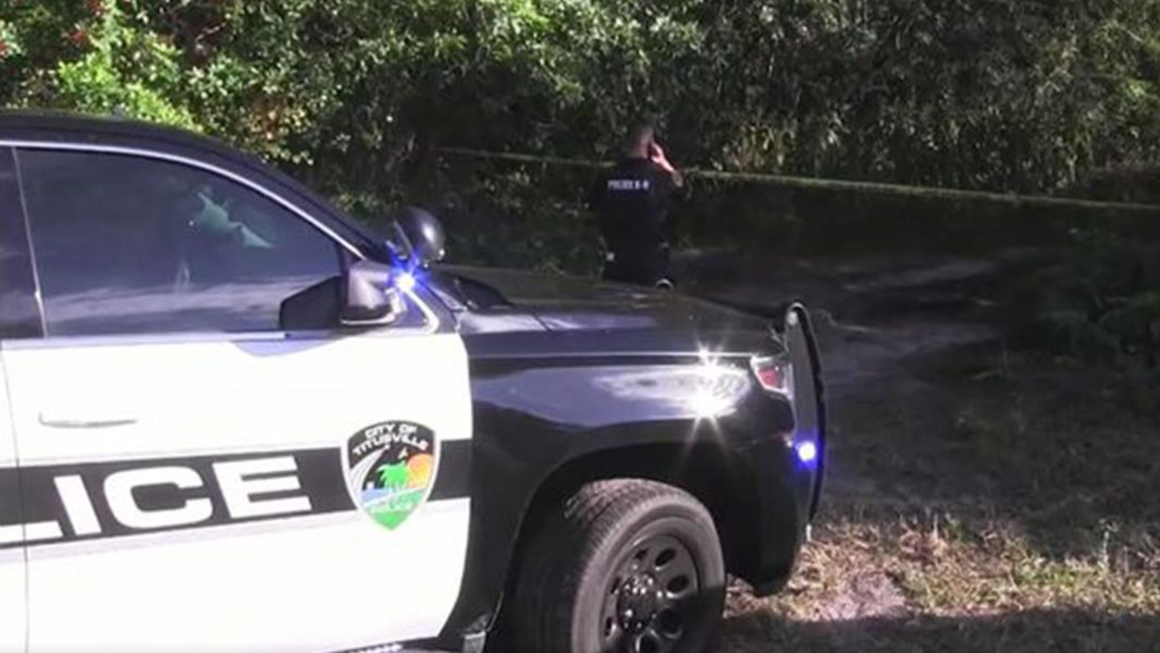 A 9-year-old girl was shot by an older sibling Saturday afternoon while their family was target shooting in Titusville, authorities said.