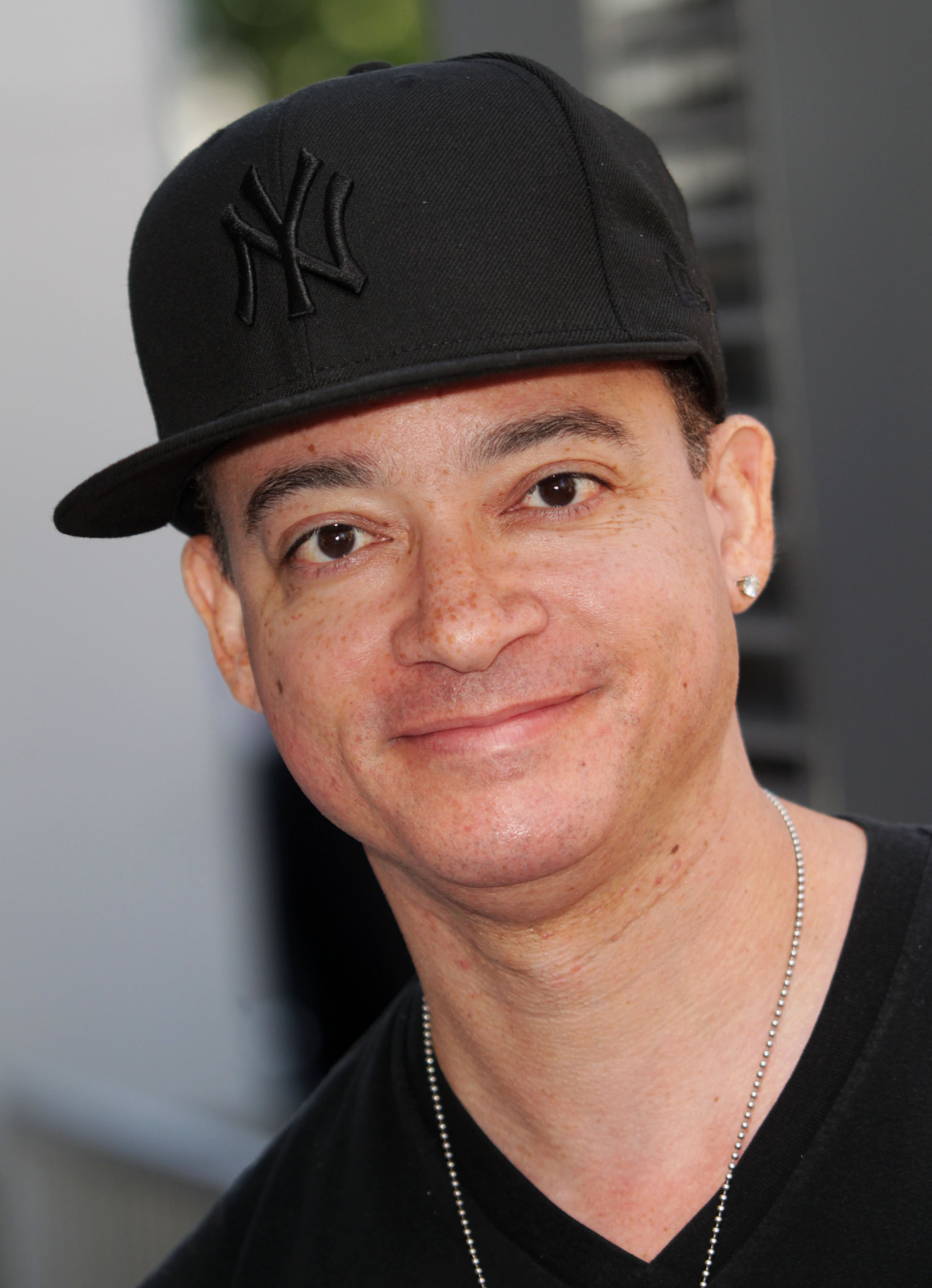Actor Christopher Reid poses for photographers during the installation ceremony for comedian Bill Maher's star on The Hollywood Walk of Fame on September 14, 2010 in Hollywood, California.
