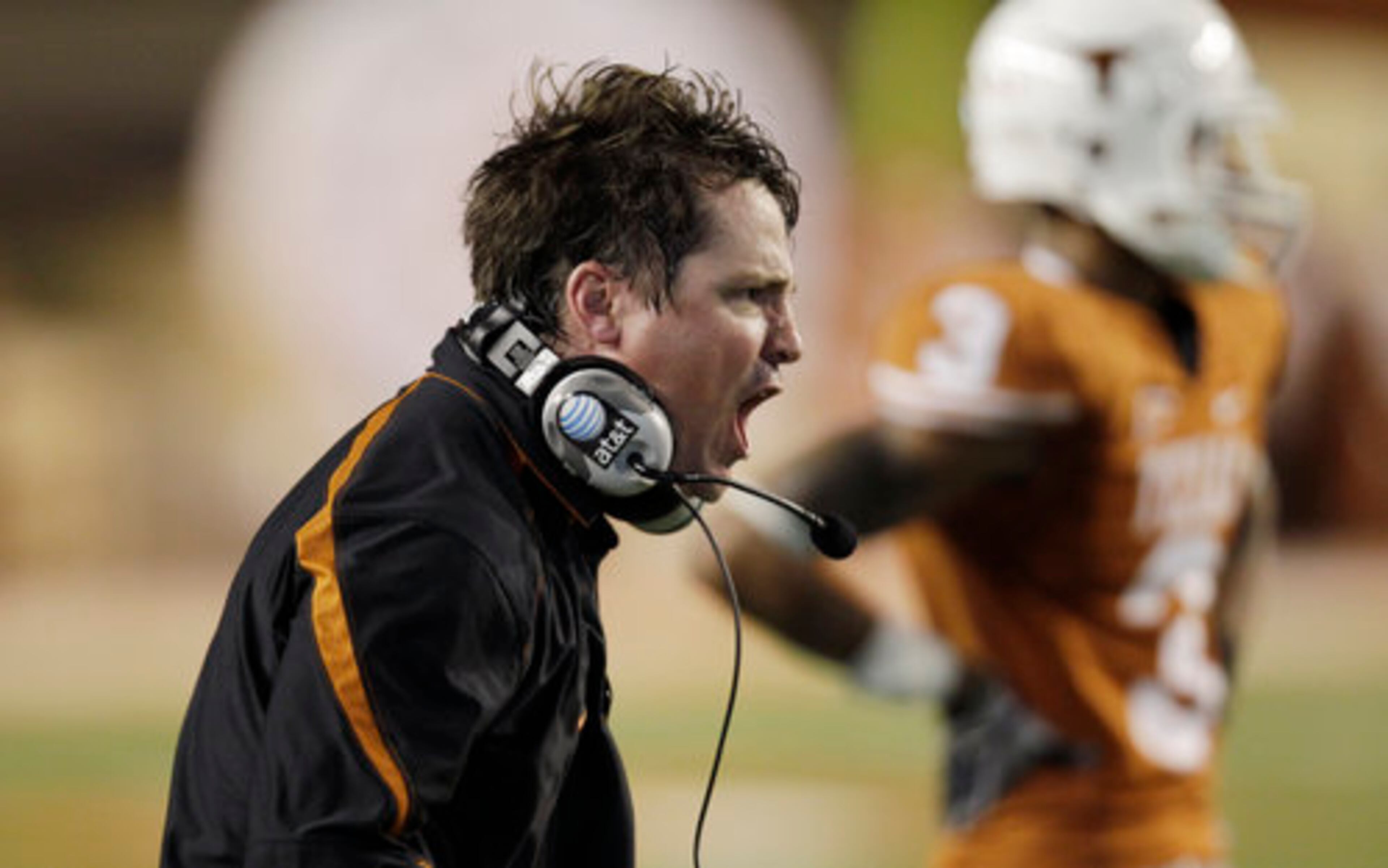 In January 2008, Muschamp became co-defensive coordinator at Texas, getting a contract with a $425,000 annual salary. This made him the highest paid assistant in the Big 12.
