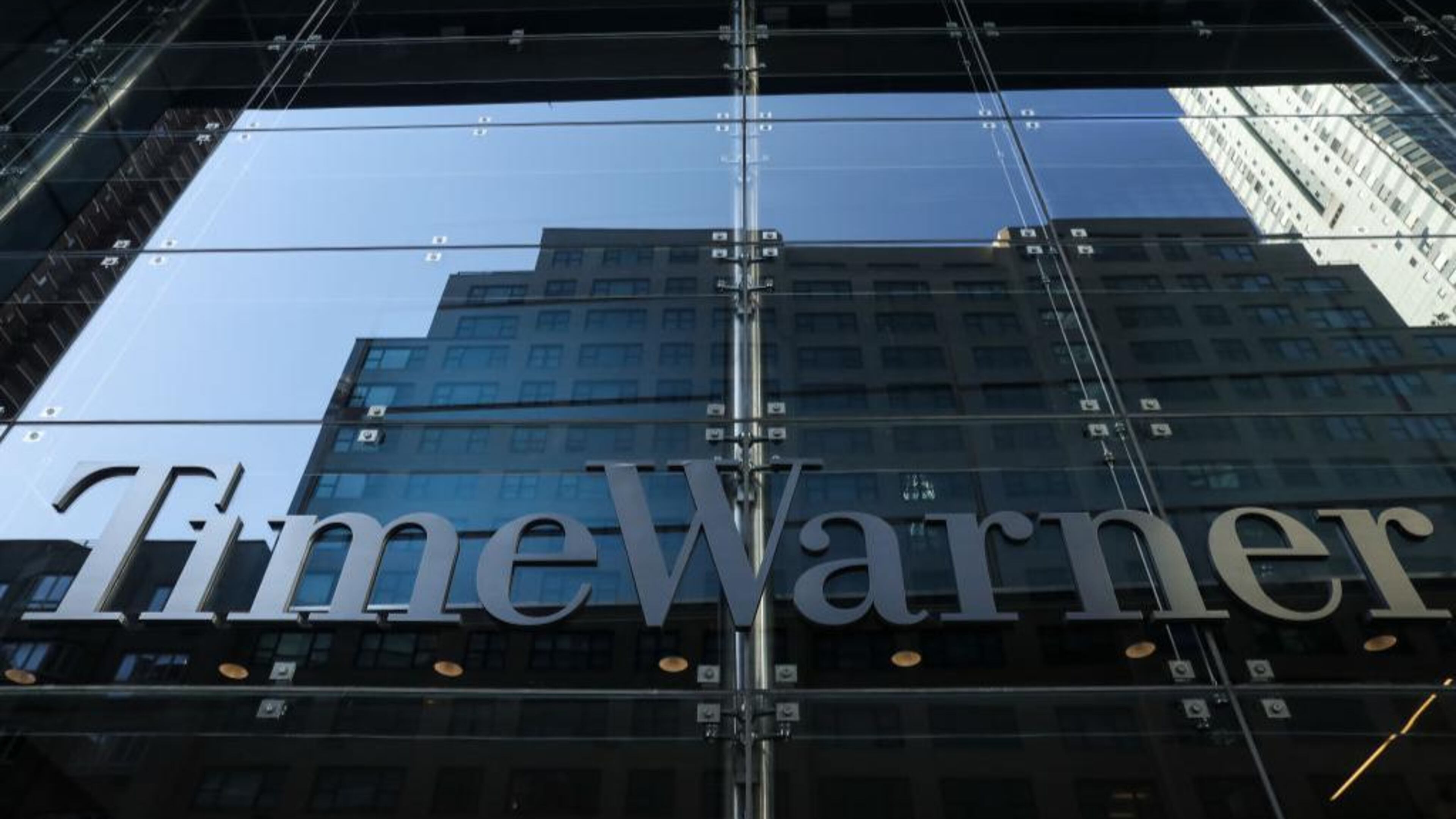 A view of the Time Warner Center in New York City. Another bomb scare prompted evacuations at CNN's studios in New York Thursday evening.