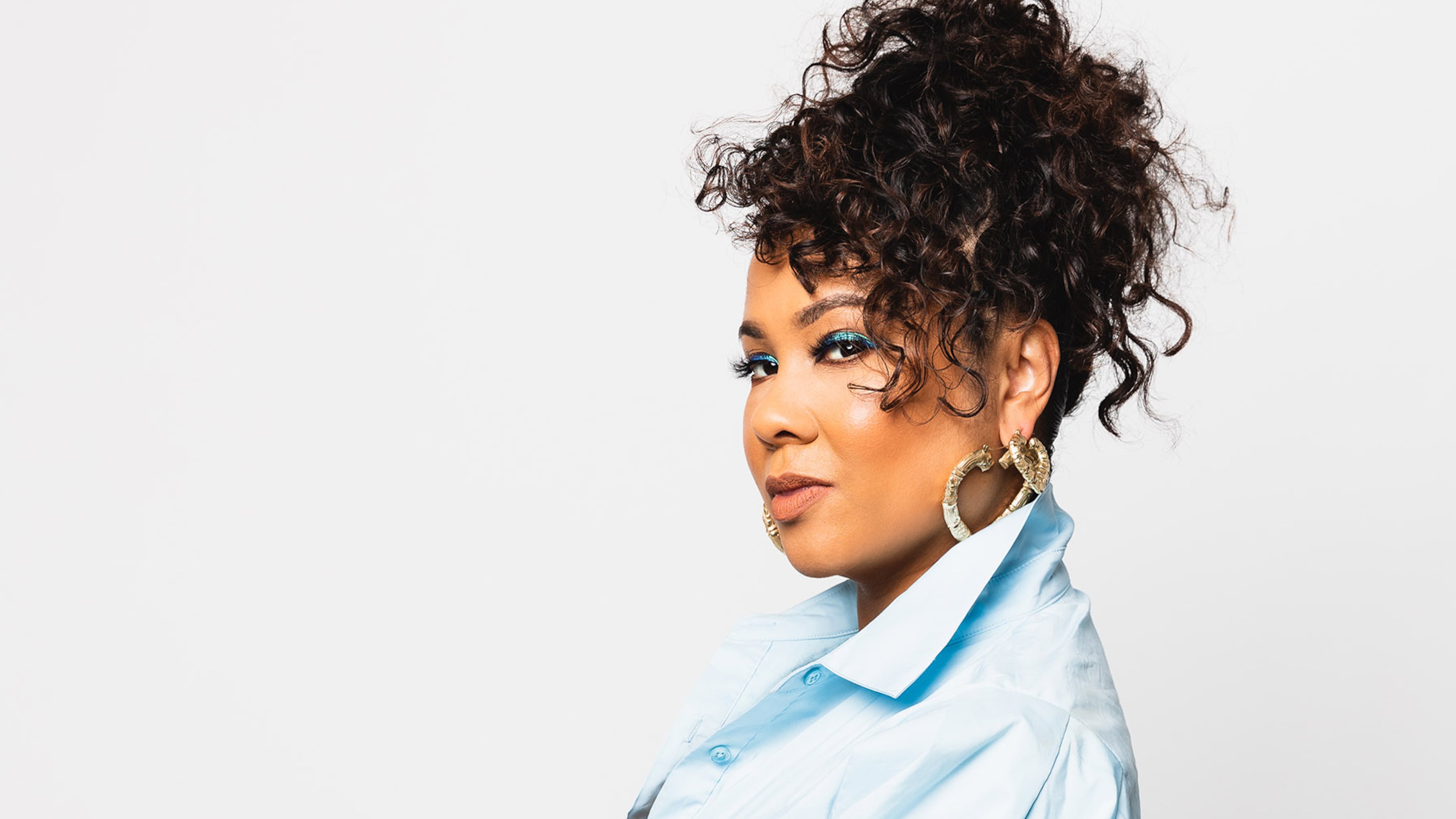 Angela Yee, formerly of "The Breakfast Club," has launched her own syndicated midday show that can be heard in Atlanta on 105.3/The Beat. CR: Rachel Kaplan for iHeartMedia