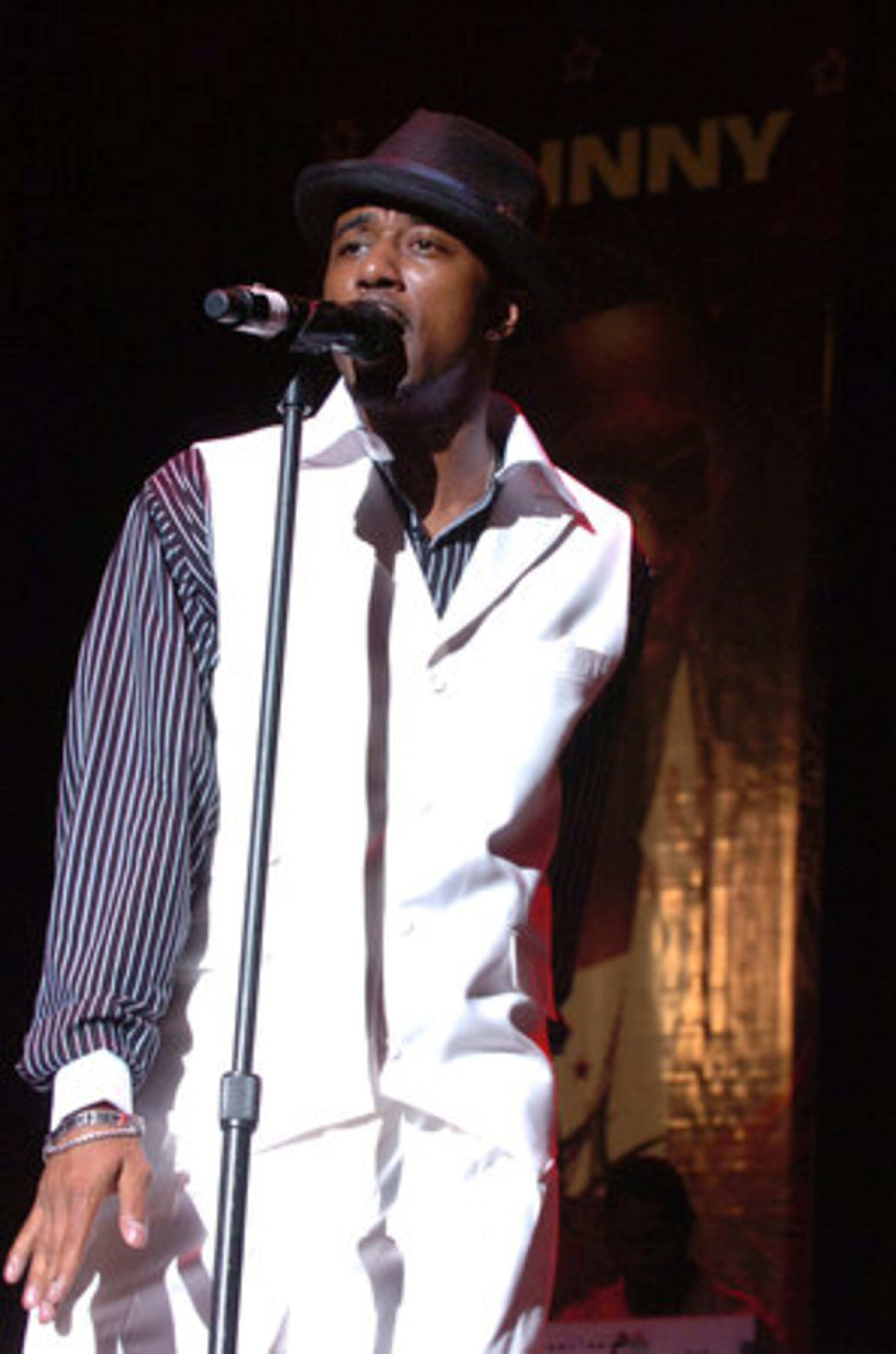 Ralph Tresvant performed all the moves he helped make famous with his original group New Edition.