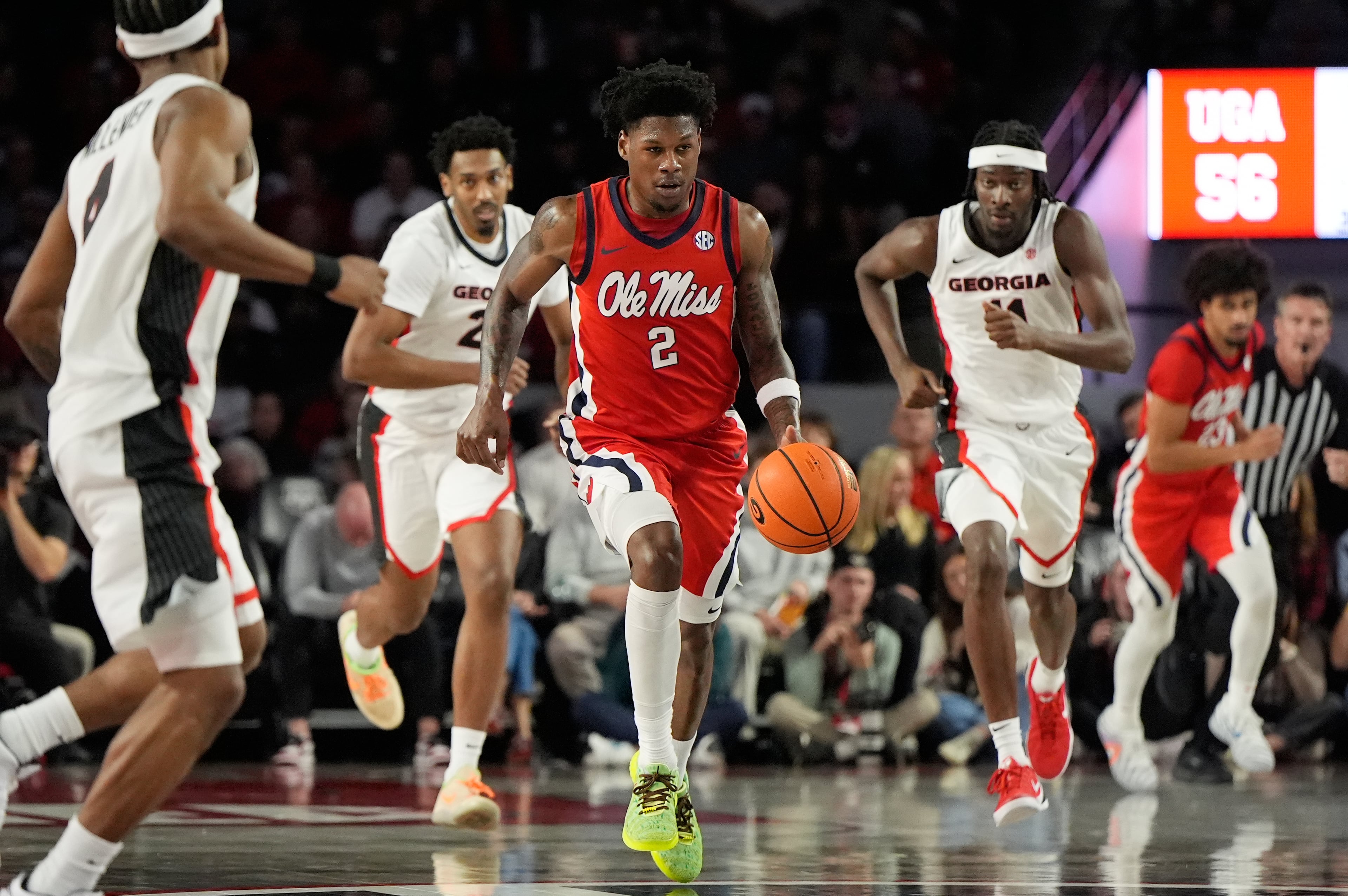 Mississippi Georgia Basketball