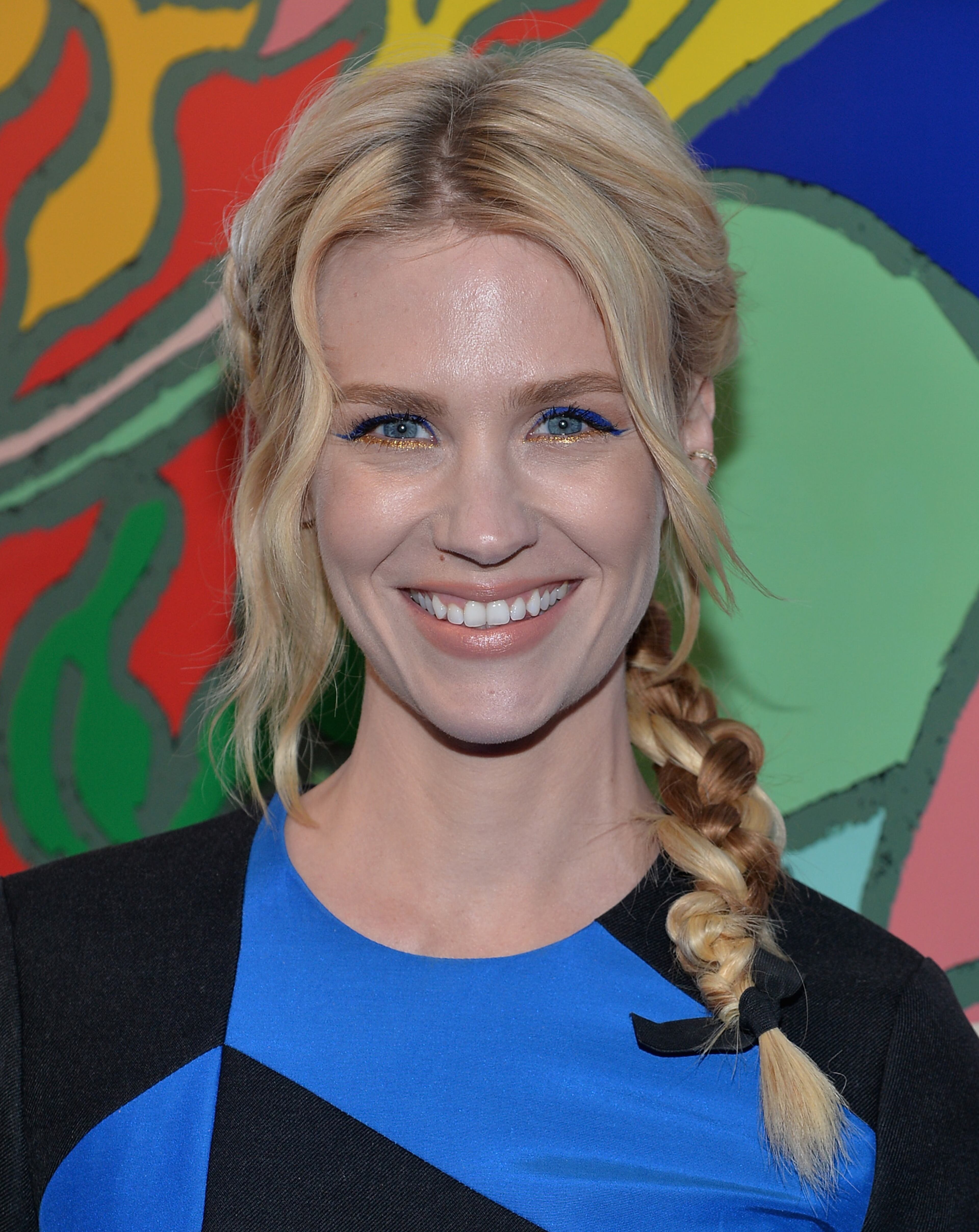 Actress January Jones attends the AMC celebration of the 'Mad Men' season 7 premiere at ArcLight Cinemas on April 2, 2014 in Hollywood, California.