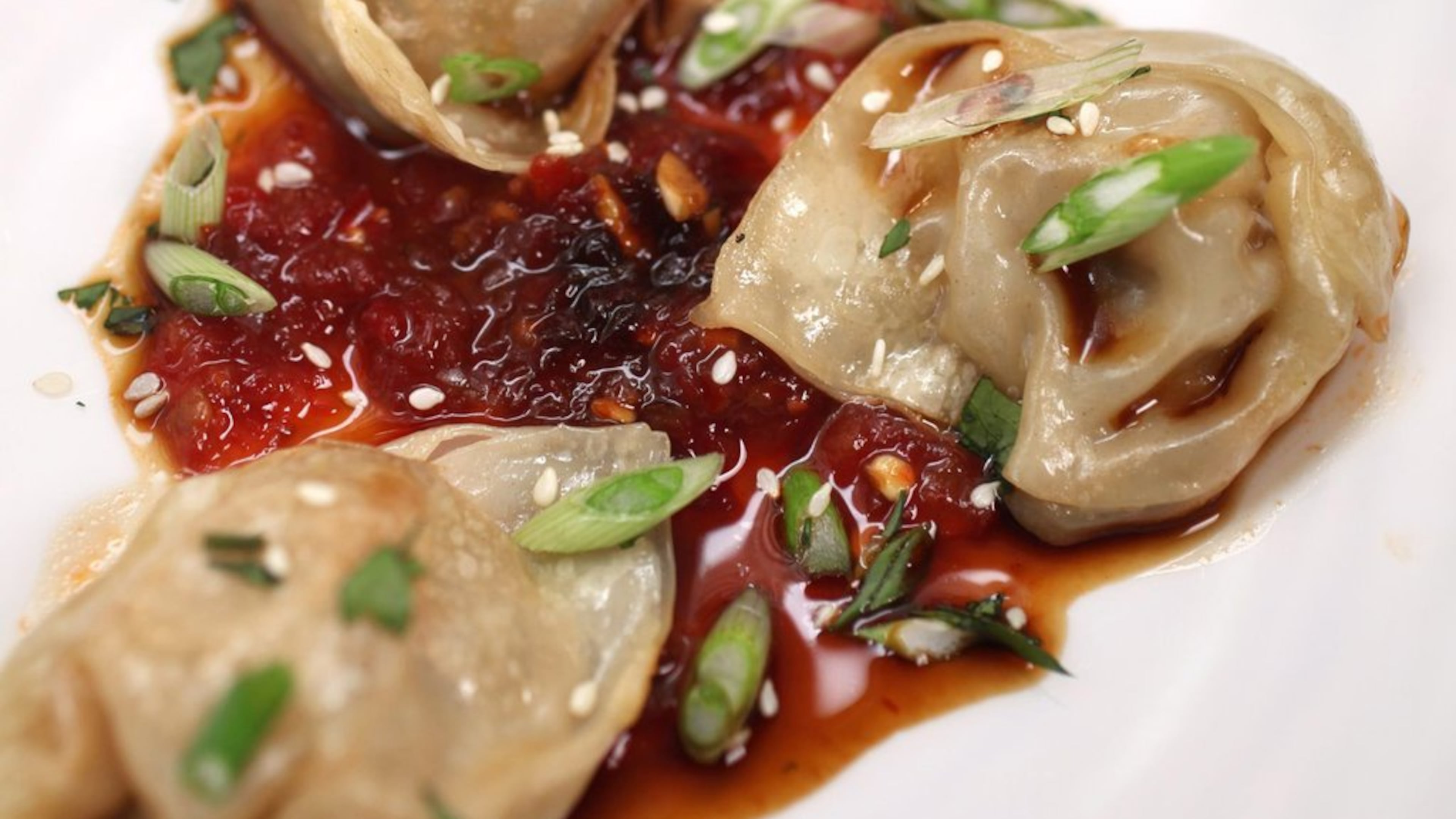 Flaming Pork WonTons. (Jessica J. Trevino/Detroit Free Press/TNS)